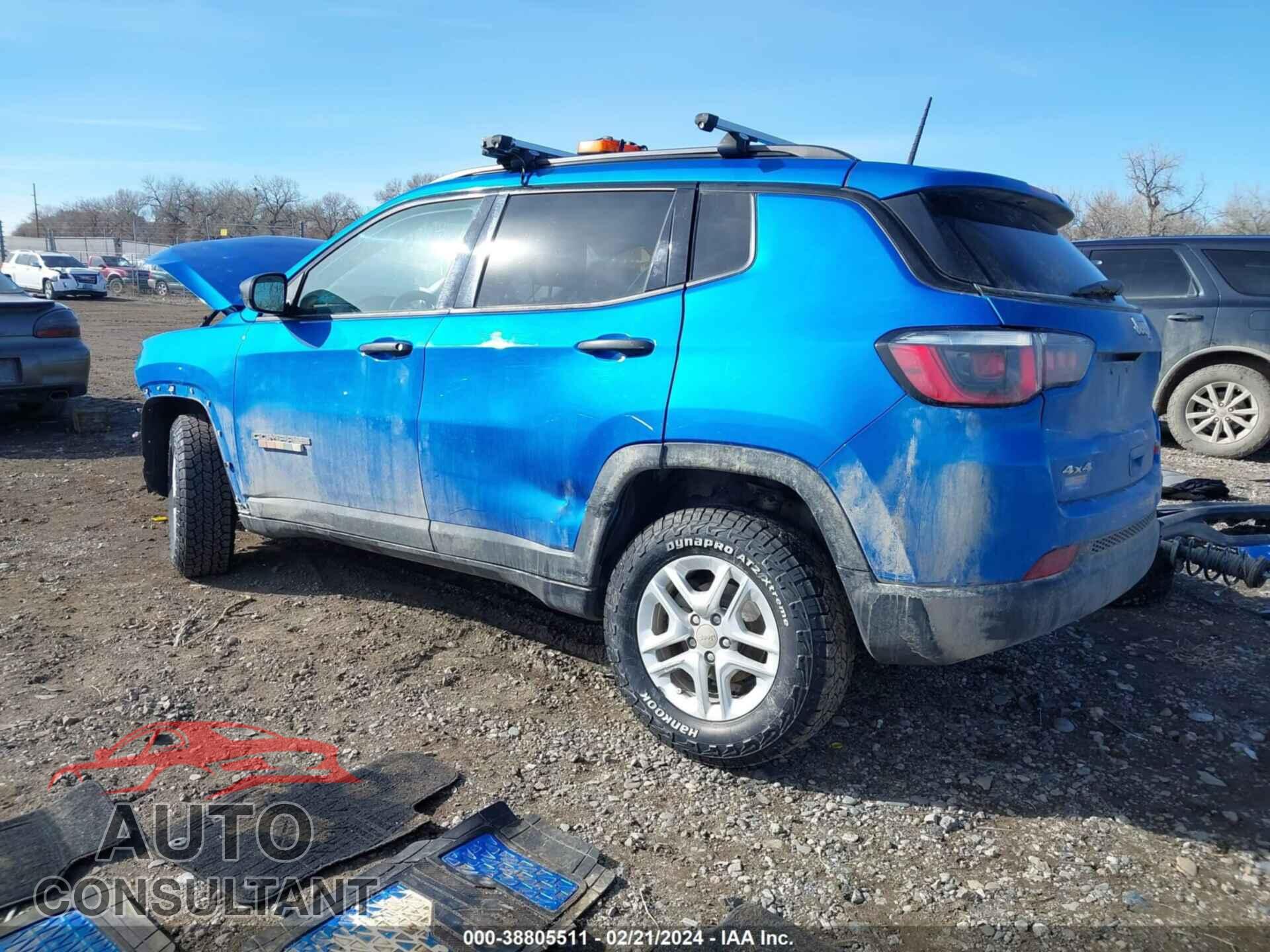 JEEP COMPASS 2017 - 3C4NJDAB5HT658017