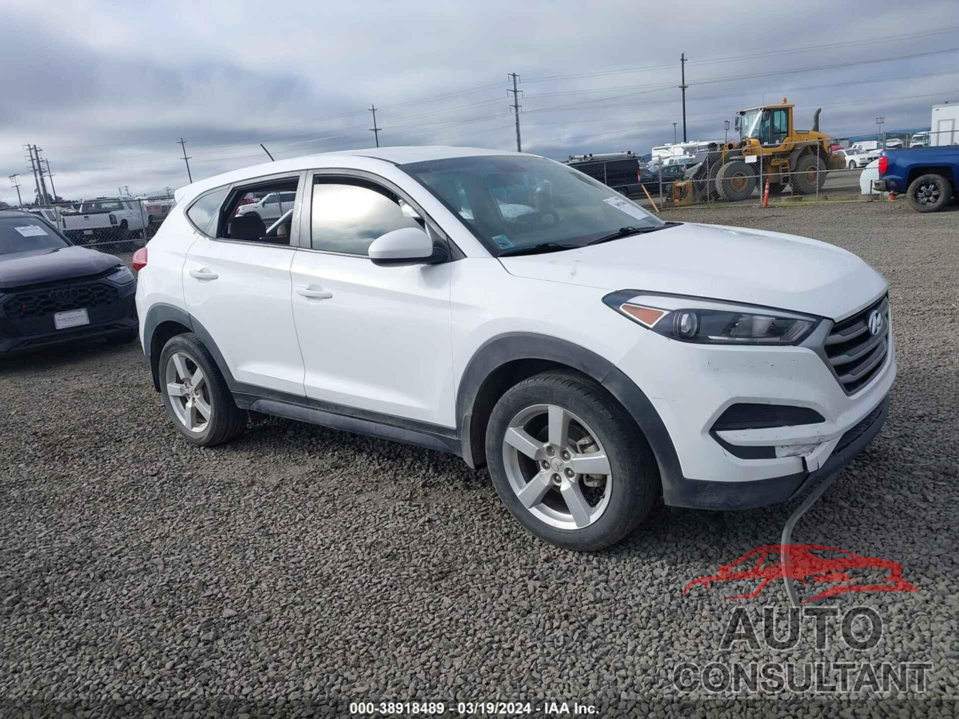 HYUNDAI TUCSON 2017 - KM8J23A4XHU572663