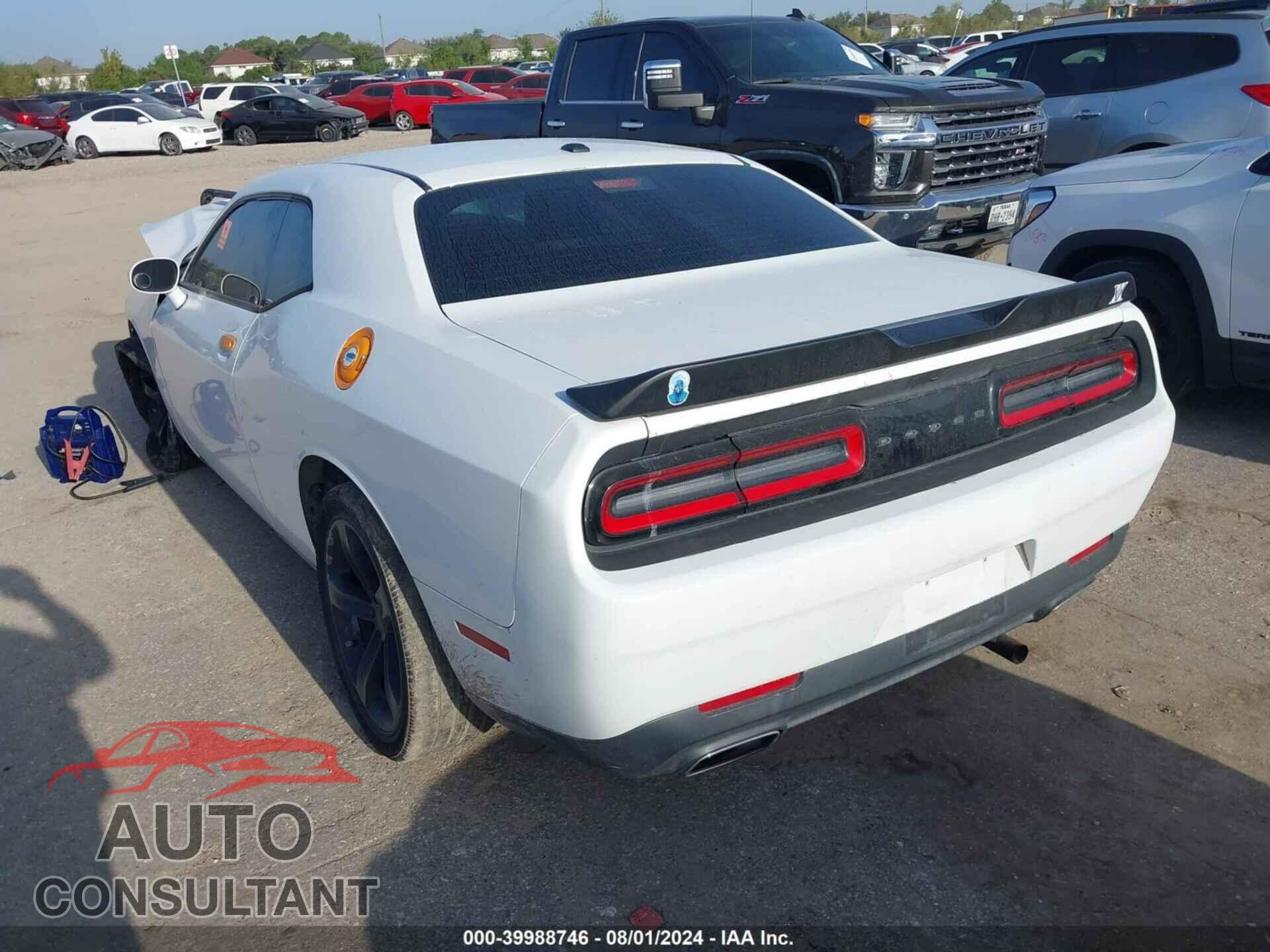 DODGE CHALLENGER 2016 - 2C3CDZAGXGH100795