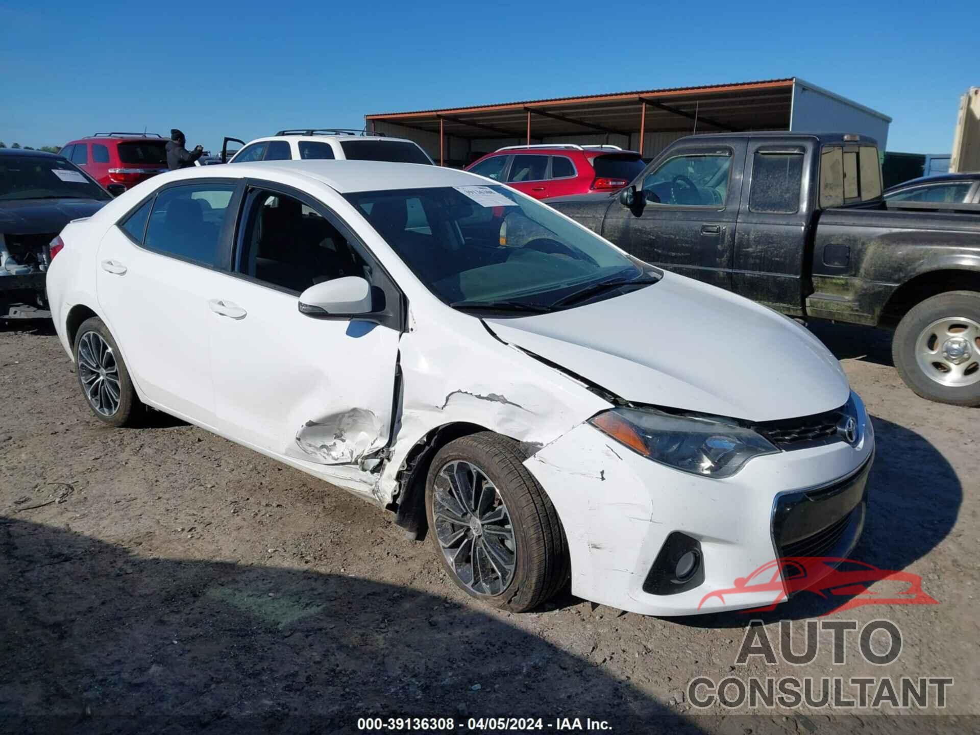 TOYOTA COROLLA 2016 - 2T1BURHE8GC701936