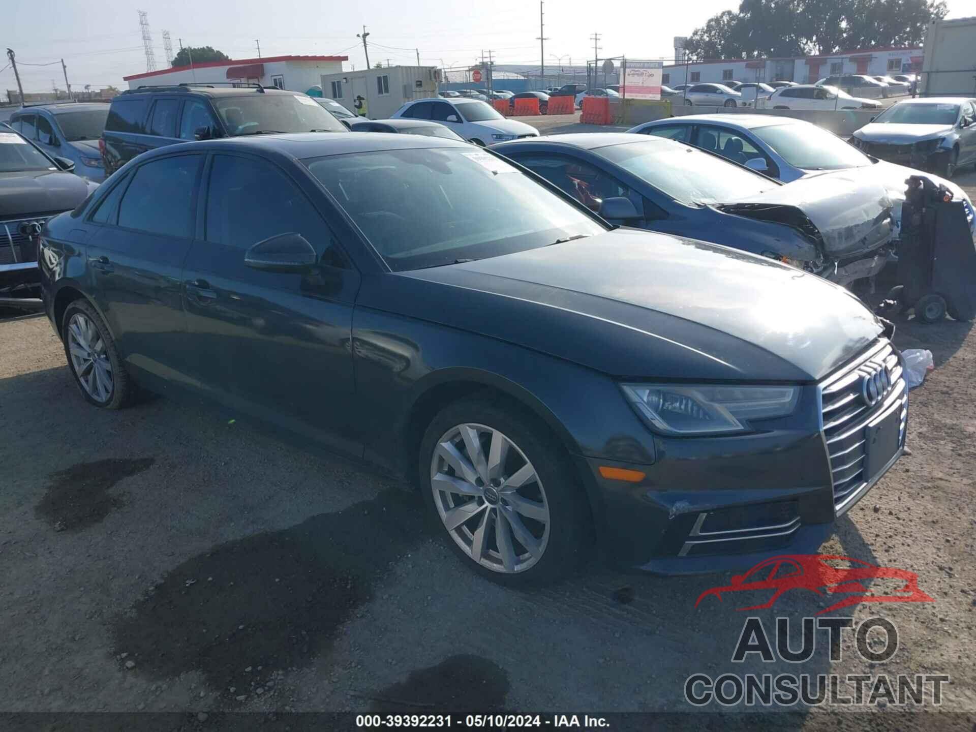 AUDI A4 2017 - WAUANAF48HN010955