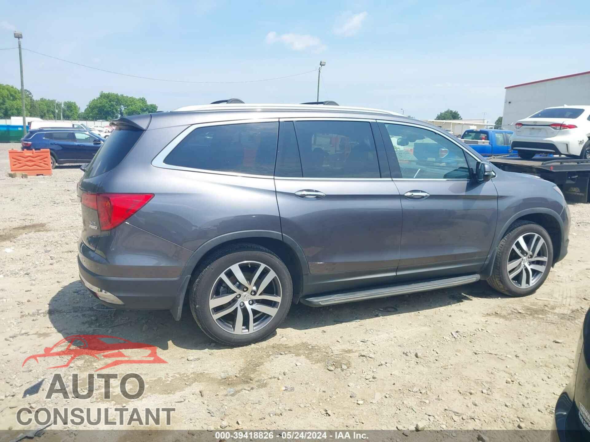 HONDA PILOT 2017 - 5FNYF6H03HB073370