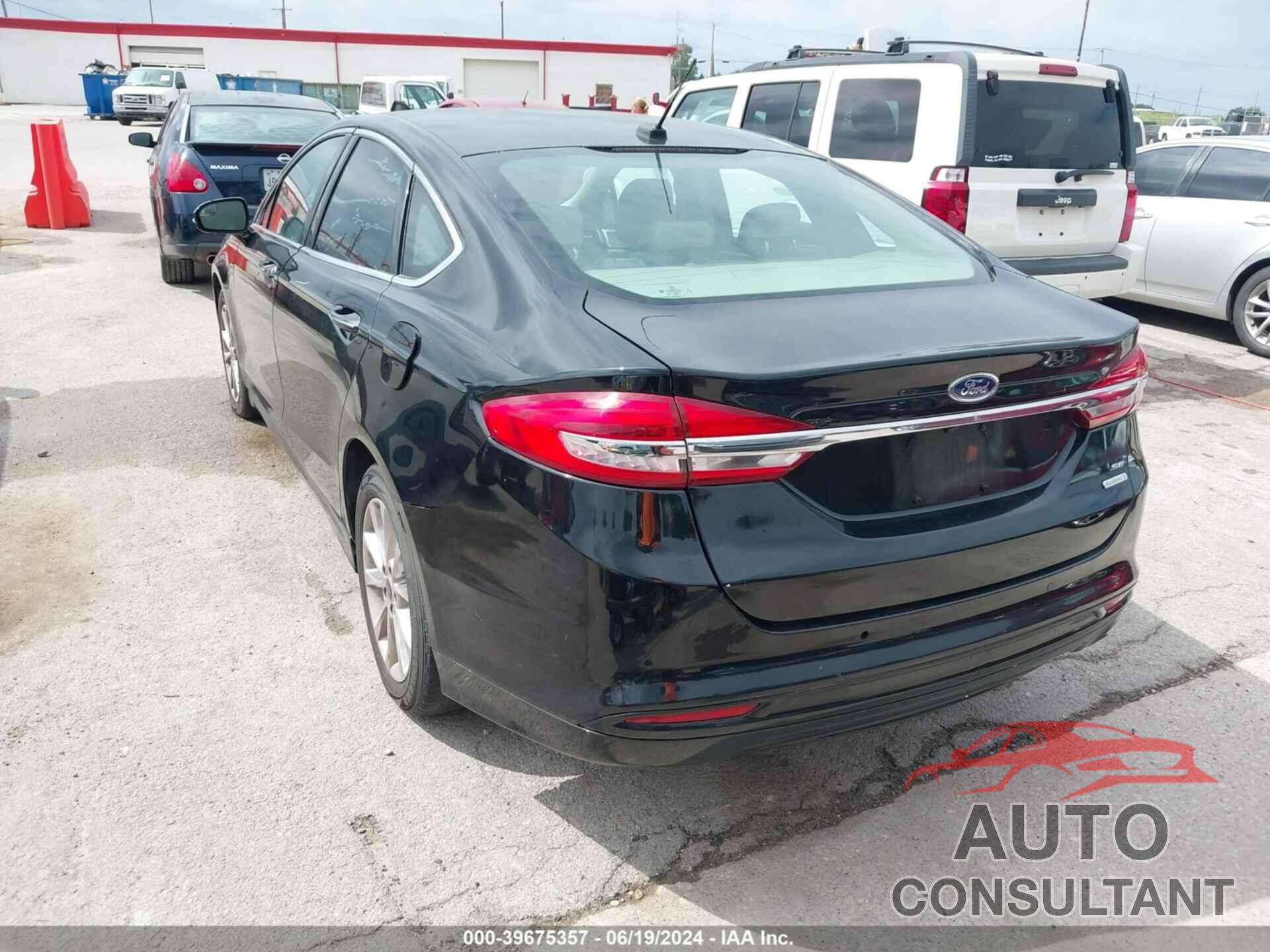 FORD FUSION 2017 - 3FA6P0HD9HR118501