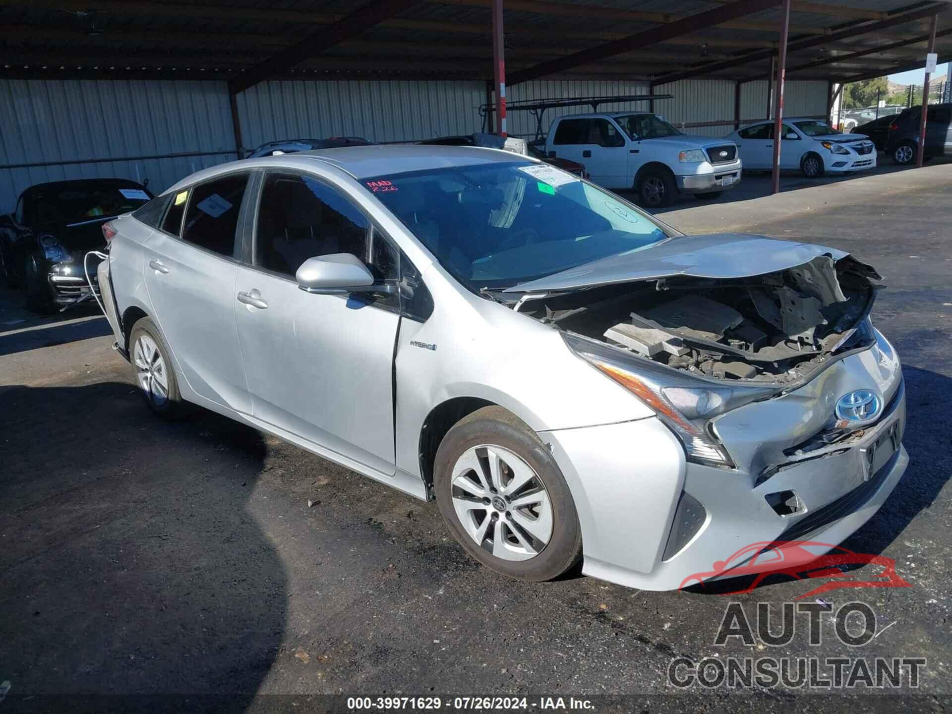 TOYOTA PRIUS 2016 - JTDKARFU3G3512087