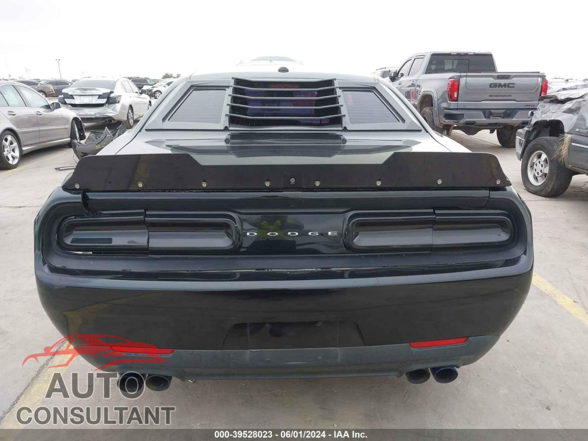 DODGE CHALLENGER 2019 - 2C3CDZAG6KH672052