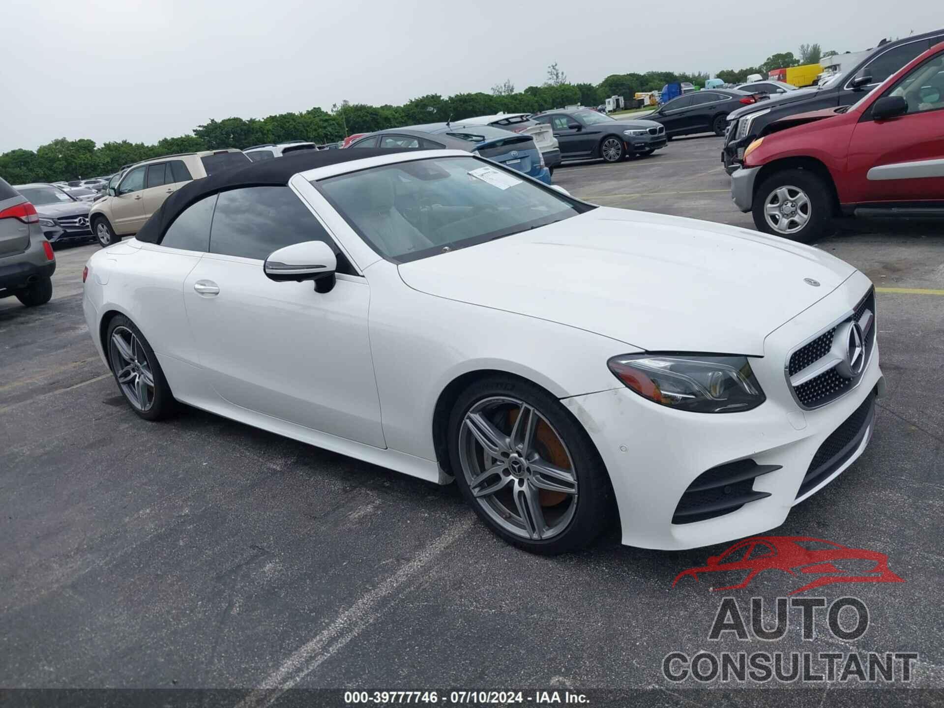 MERCEDES-BENZ E 450 2019 - WDD1K6HB6KF078098