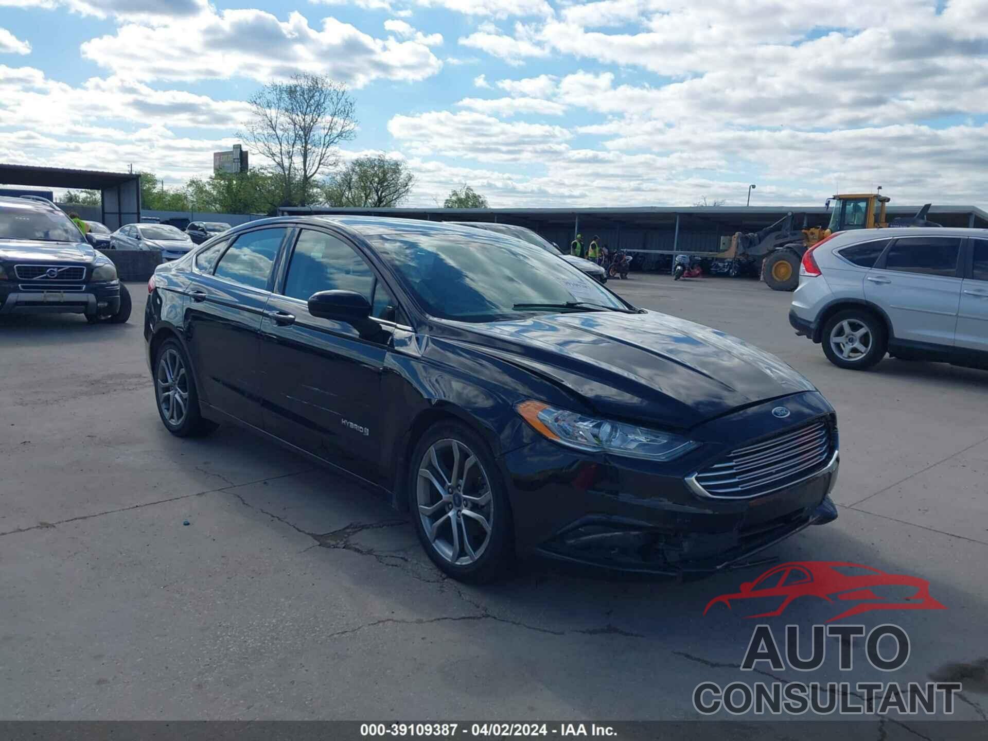 FORD FUSION HYBRID 2017 - 3FA6P0LU5HR324986