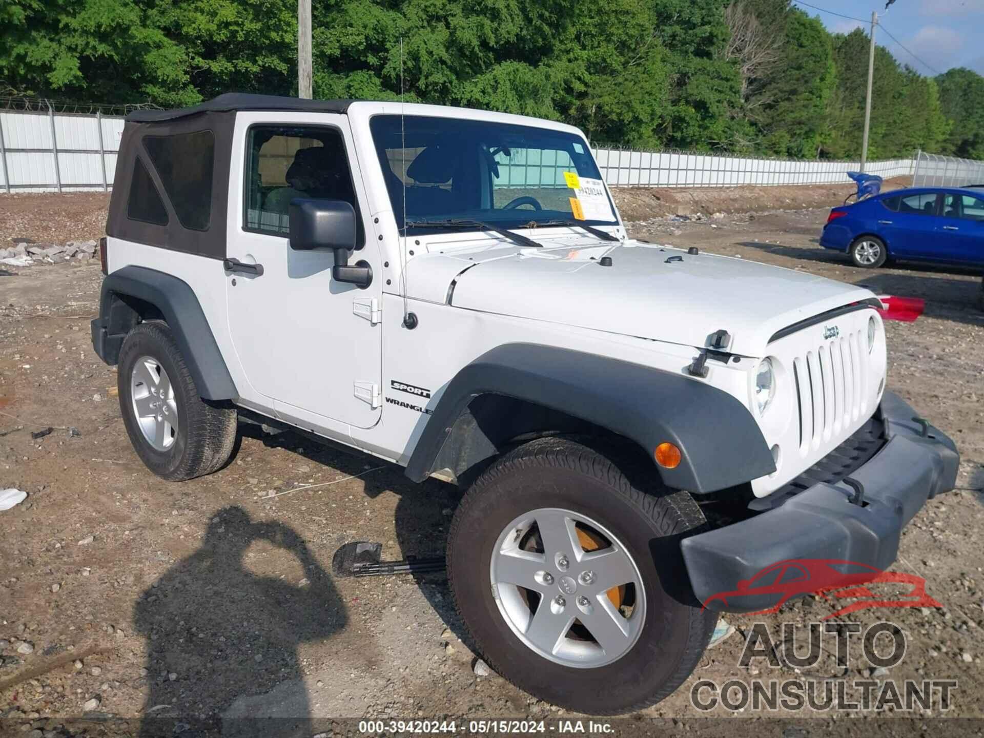 JEEP WRANGLER 2016 - 1C4AJWAG2GL117135