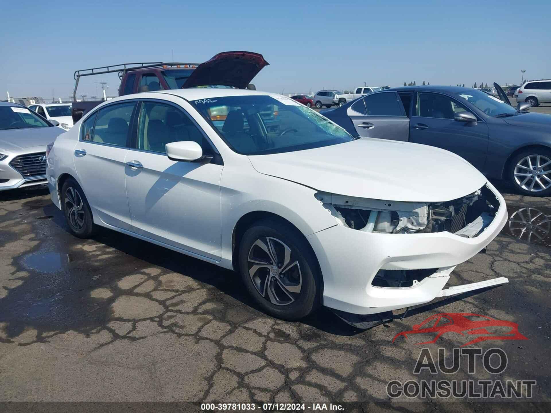 HONDA ACCORD 2016 - 1HGCR2F30GA245127