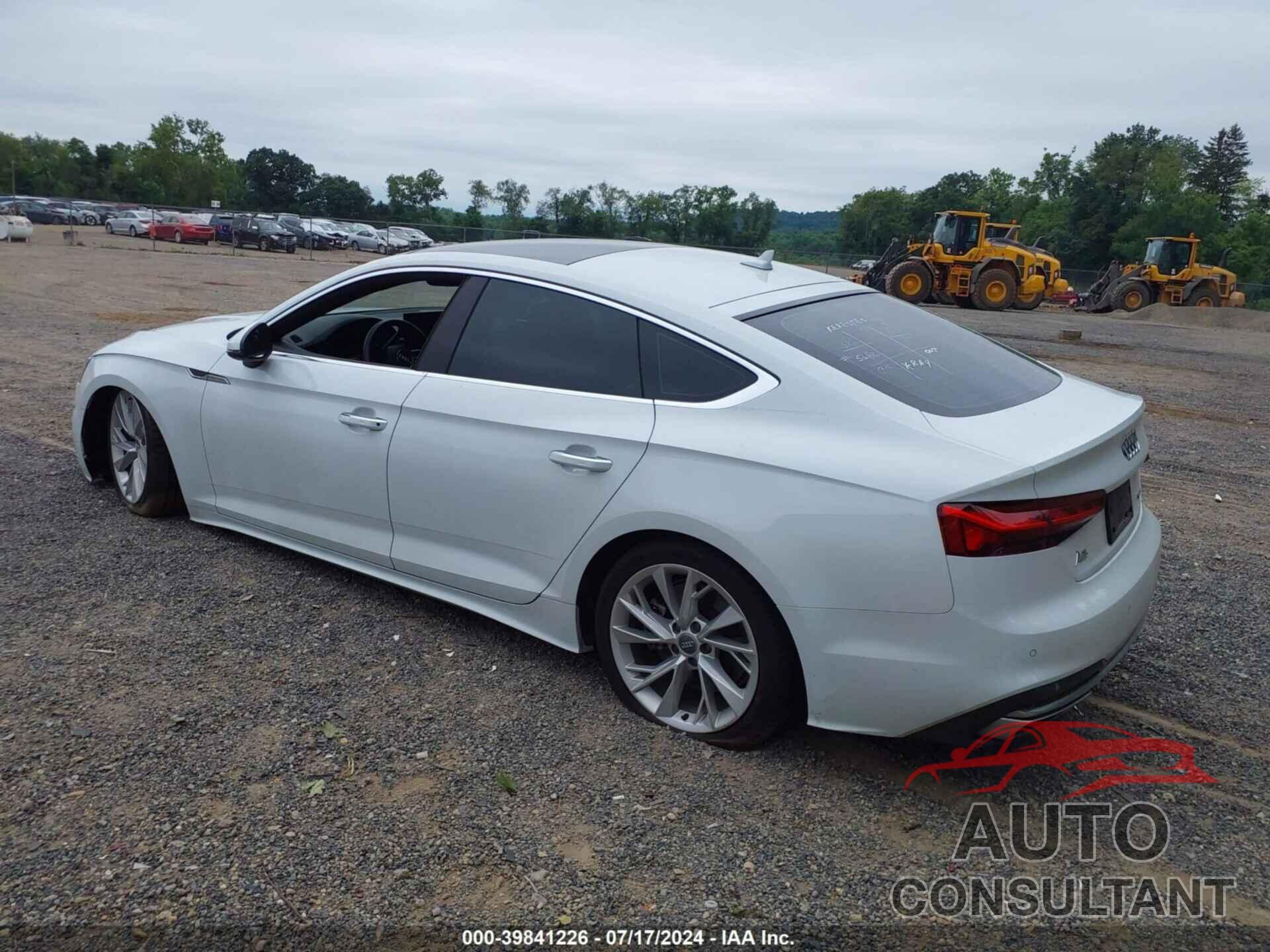 AUDI A5 SPORTBACK 2020 - WAUCNCF59LA018284