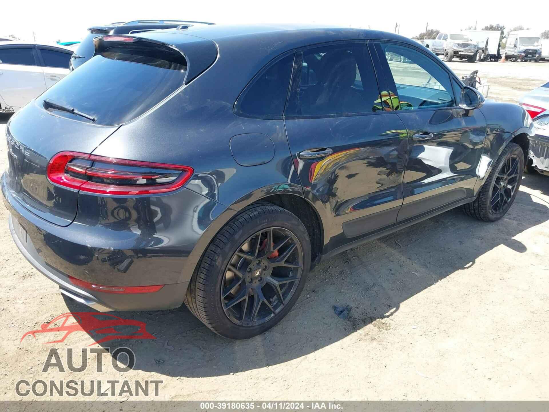 PORSCHE MACAN 2017 - WP1AA2A57HLB04842