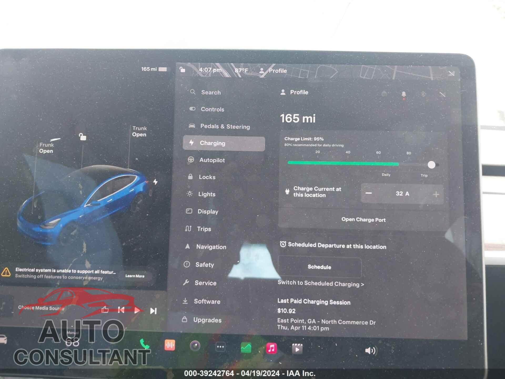 TESLA MODEL 3 2018 - 5YJ3E1EA1JF160171