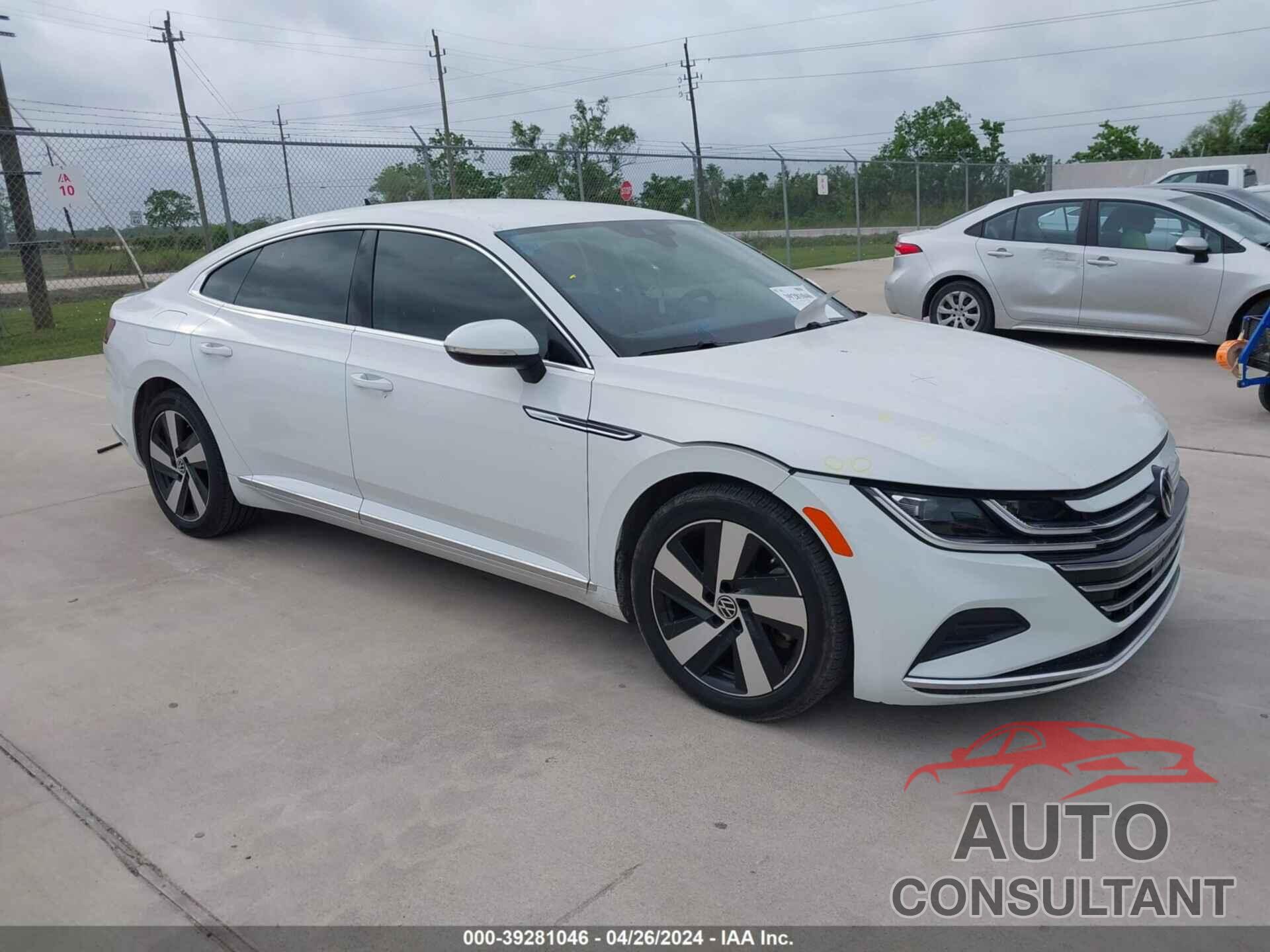 VOLKSWAGEN ARTEON 2021 - WVWAR7AN6ME008741