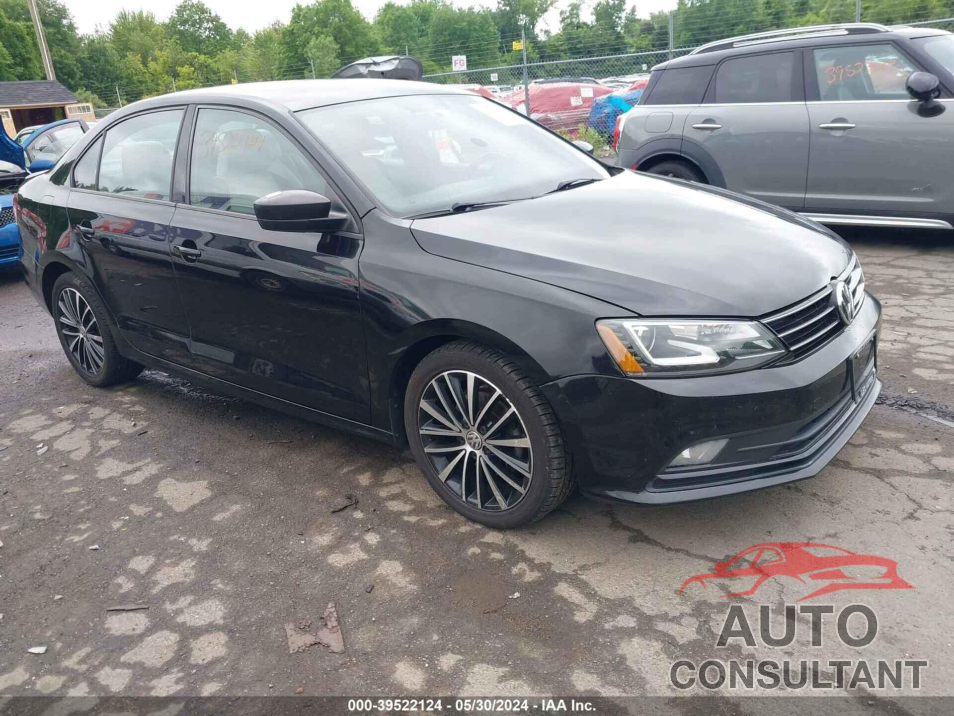 VOLKSWAGEN JETTA 2016 - 3VWD17AJ9GM414249