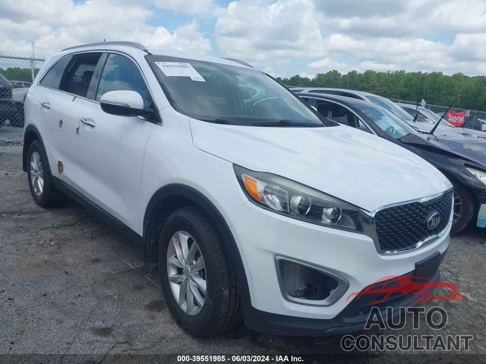 KIA SORENTO 2017 - 5XYPG4A30HG220870