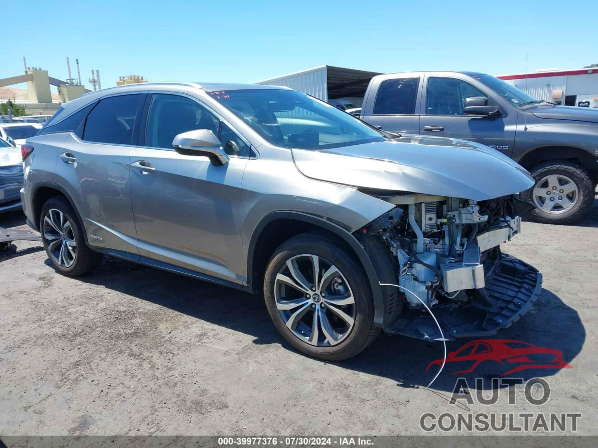 LEXUS RX 450H 2022 - 2T2HGMDA5NC089338