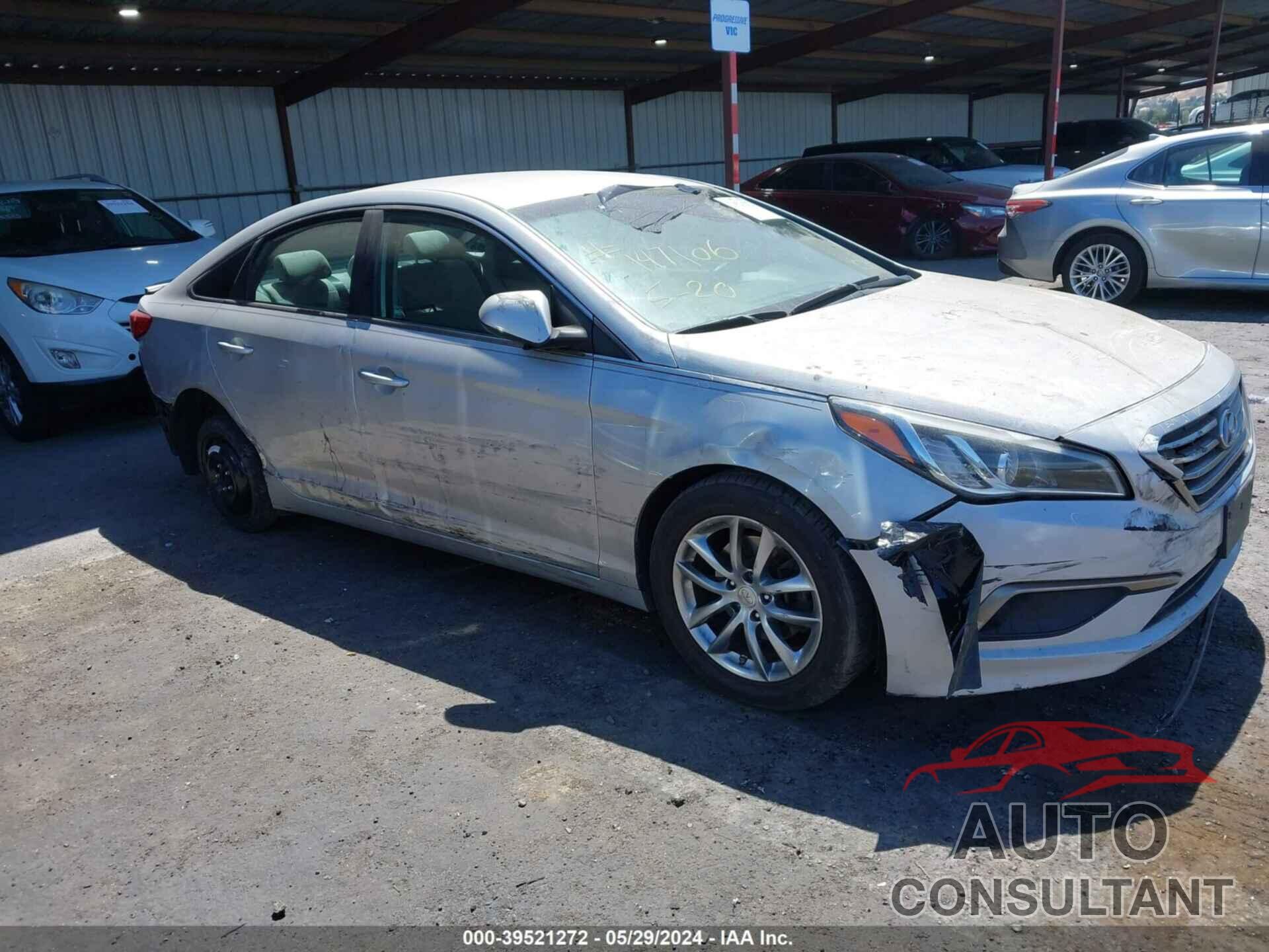 HYUNDAI SONATA 2016 - 5NPE24AF9GH311725