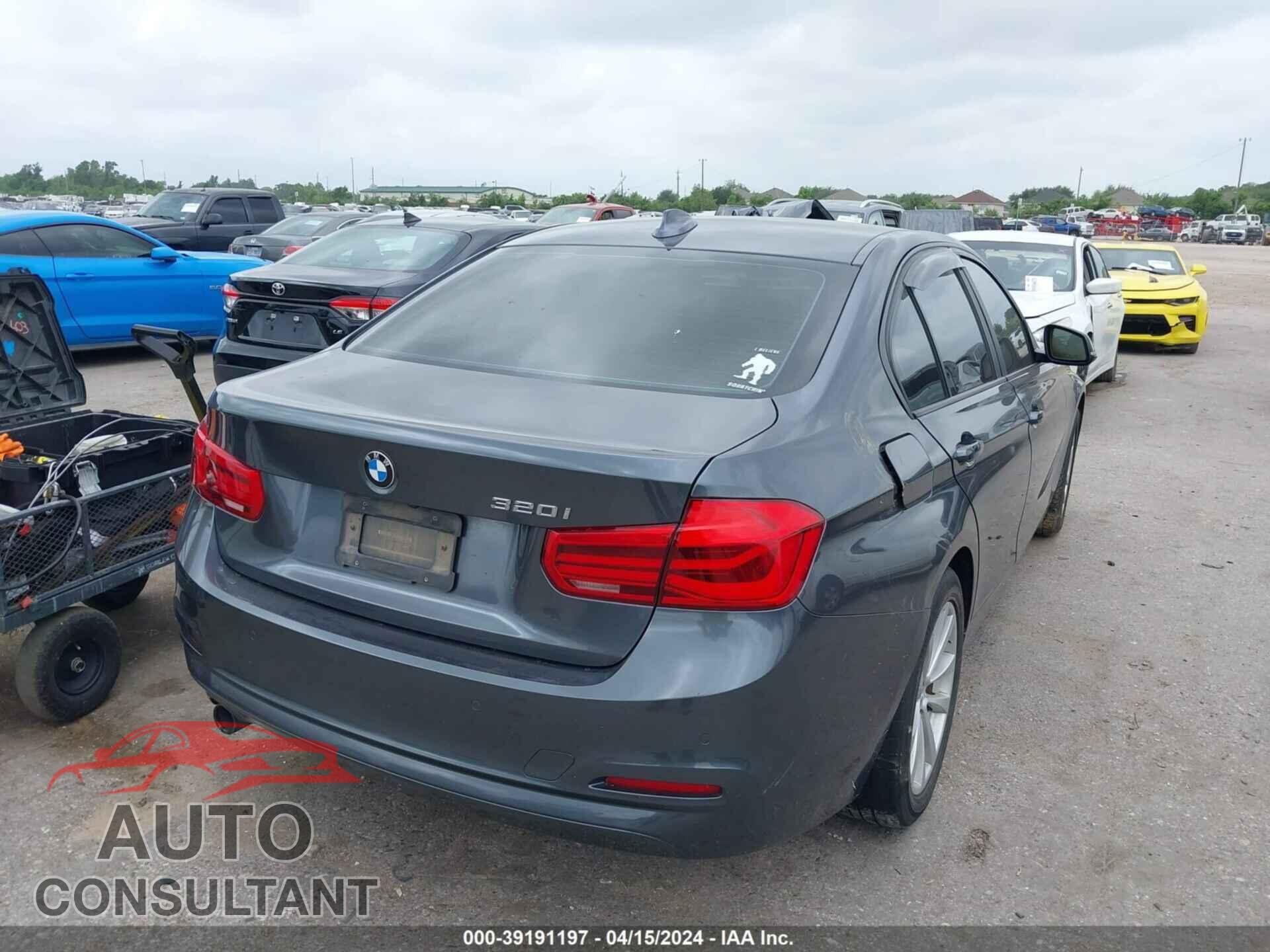 BMW 320 2016 - WBA8E1G59GNU10706