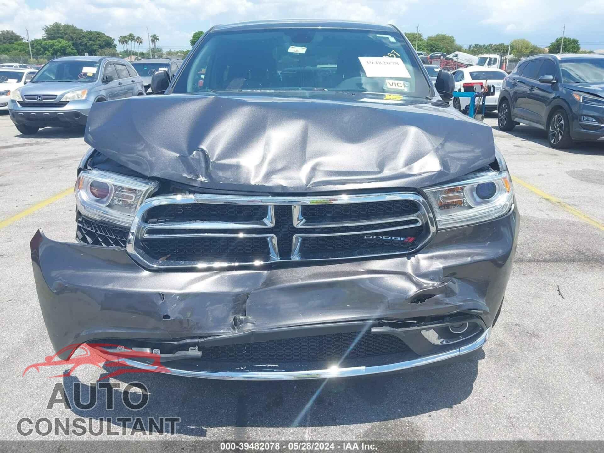 DODGE DURANGO 2019 - 1C4RDHAG4KC604450
