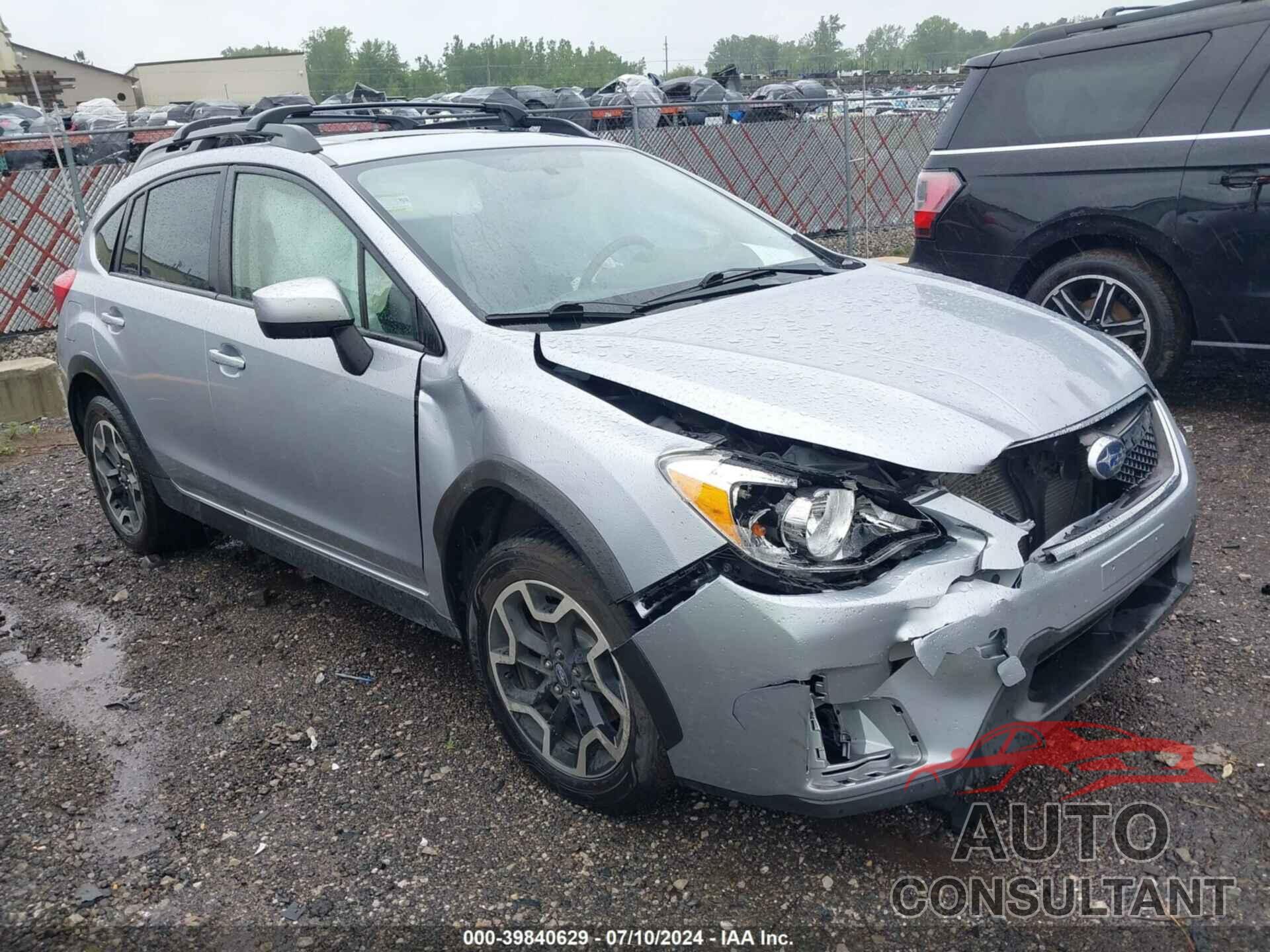 SUBARU CROSSTREK 2017 - JF2GPABC9H8213518