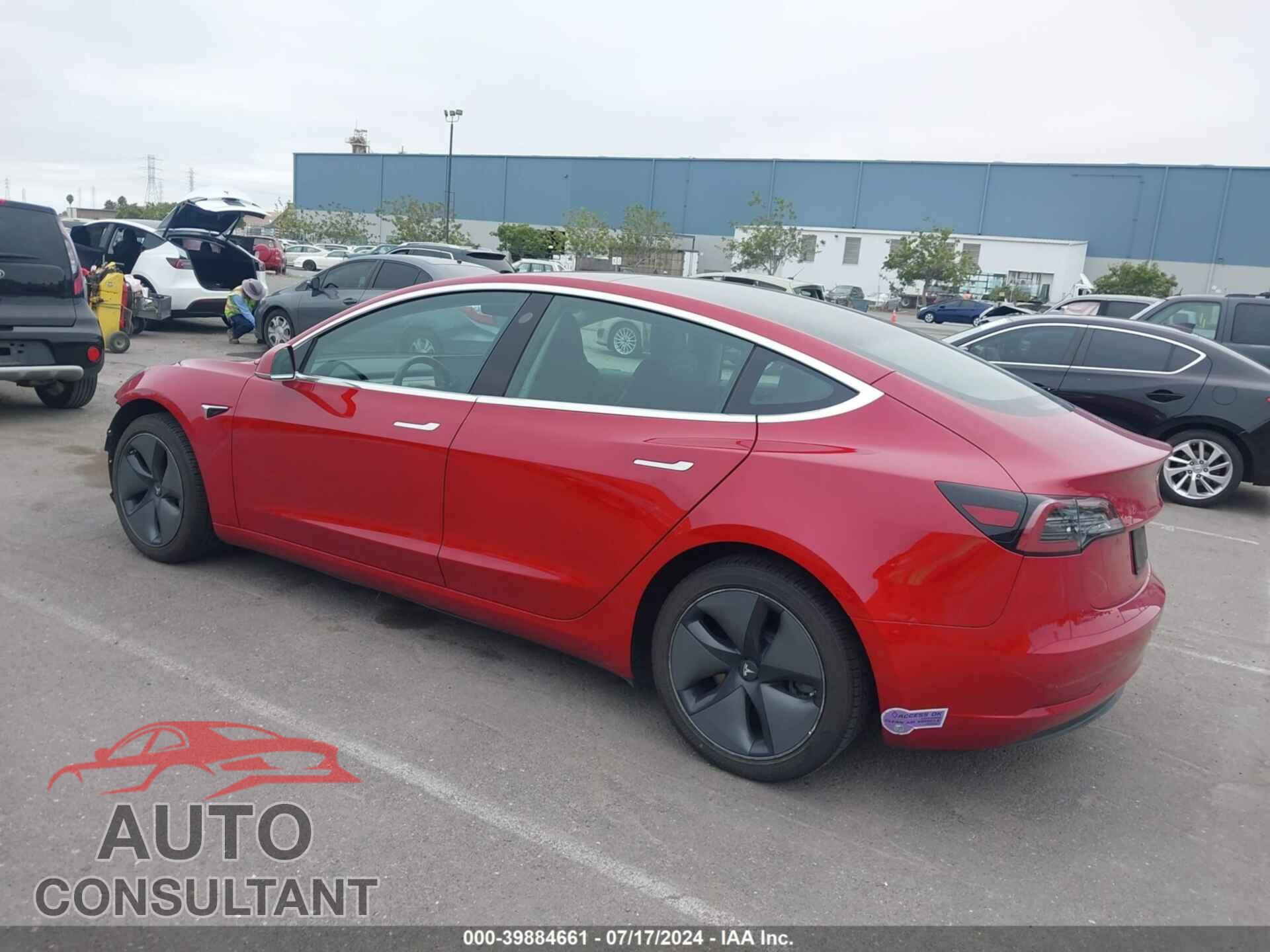 TESLA MODEL 3 2019 - 5YJ3E1EA7KF190647