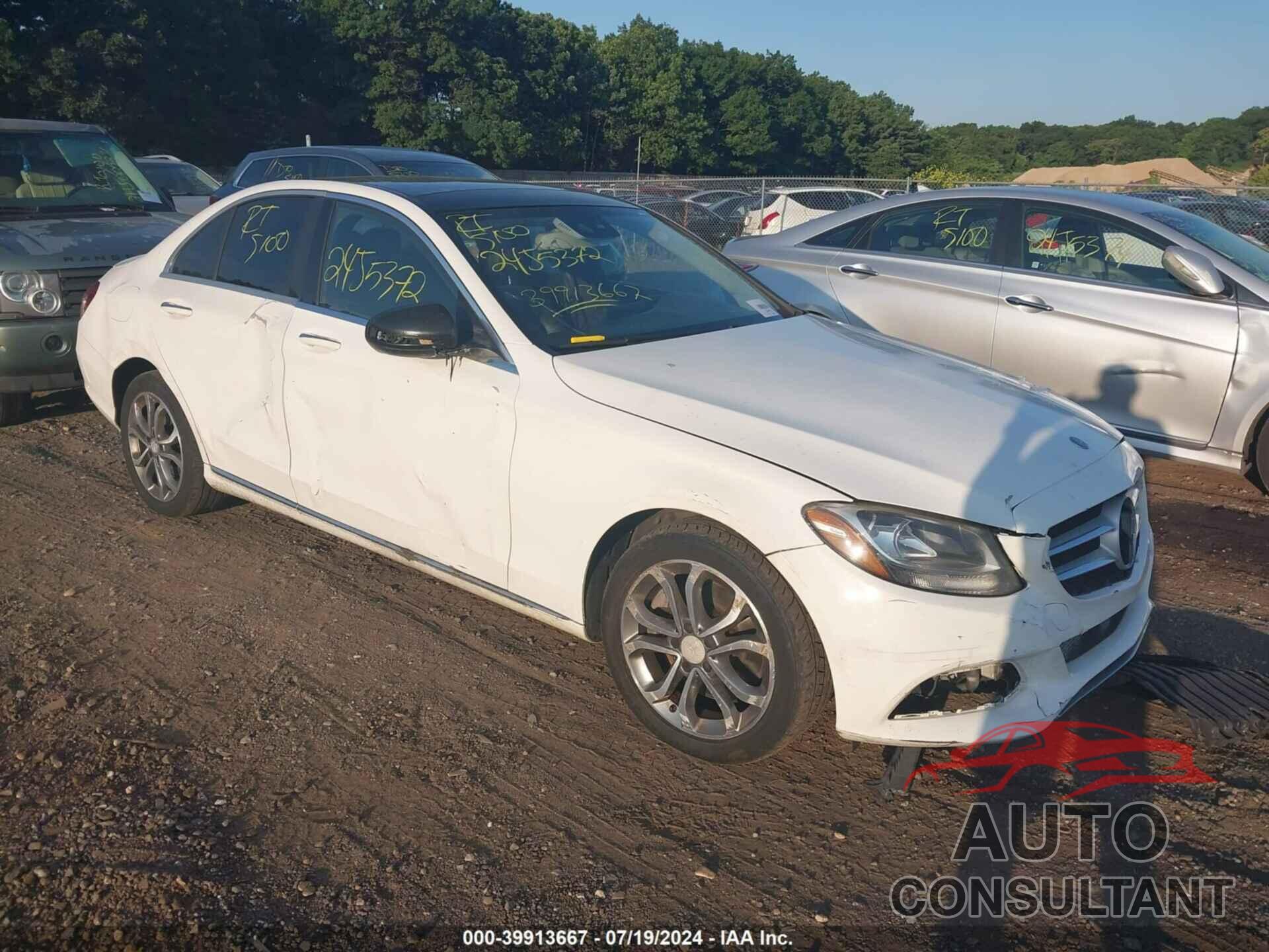 MERCEDES-BENZ C 300 2016 - 55SWF4KB1GU142933