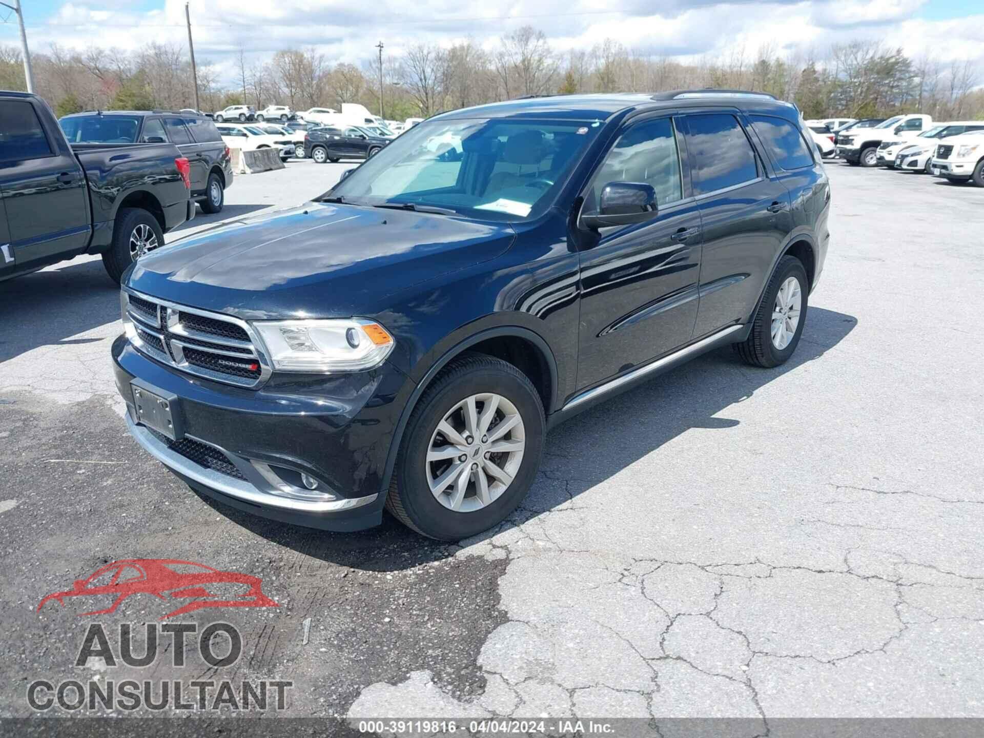 DODGE DURANGO 2019 - 1C4RDJAG2KC839761