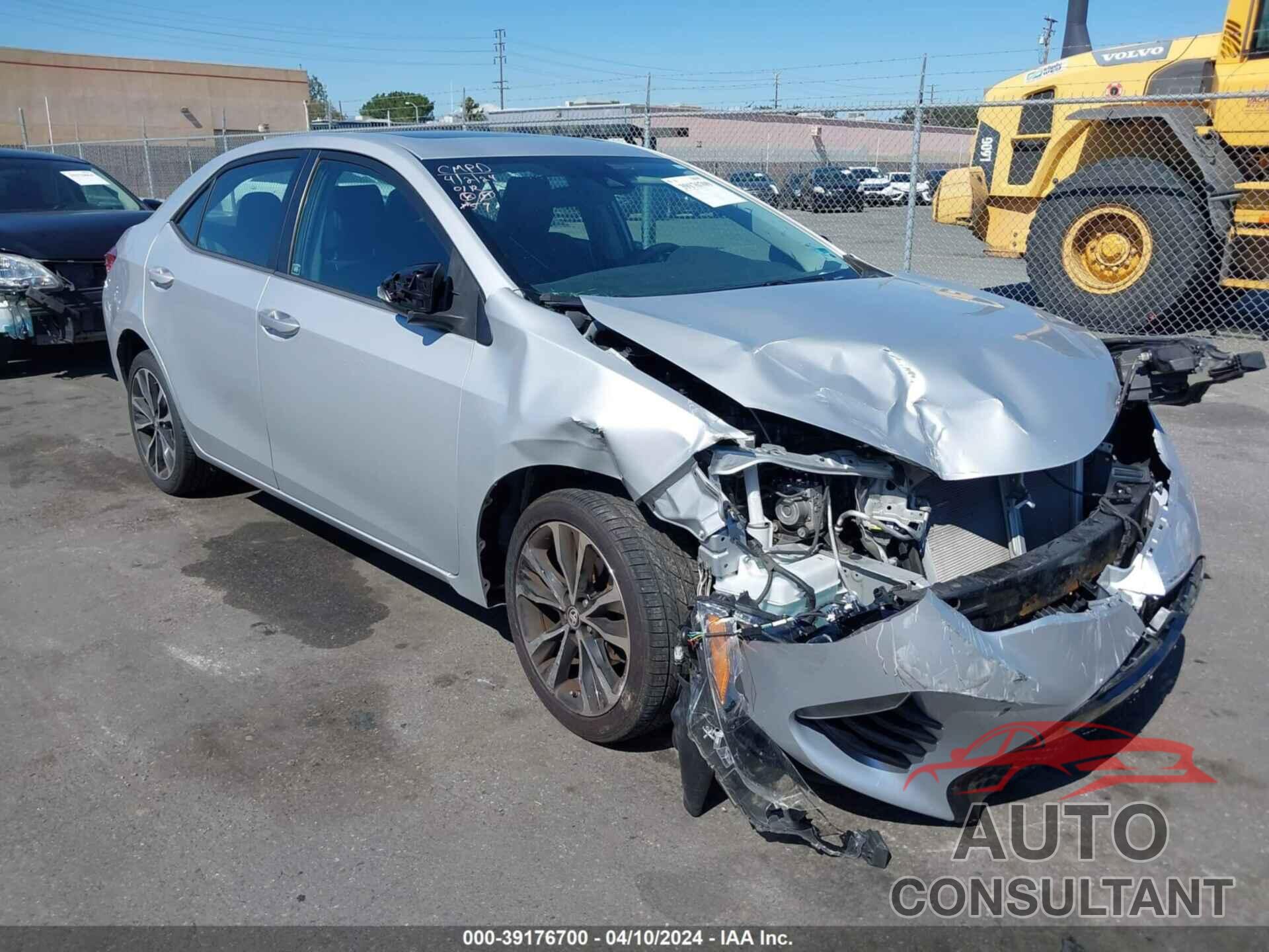TOYOTA COROLLA 2017 - 5YFBURHE9HP664042