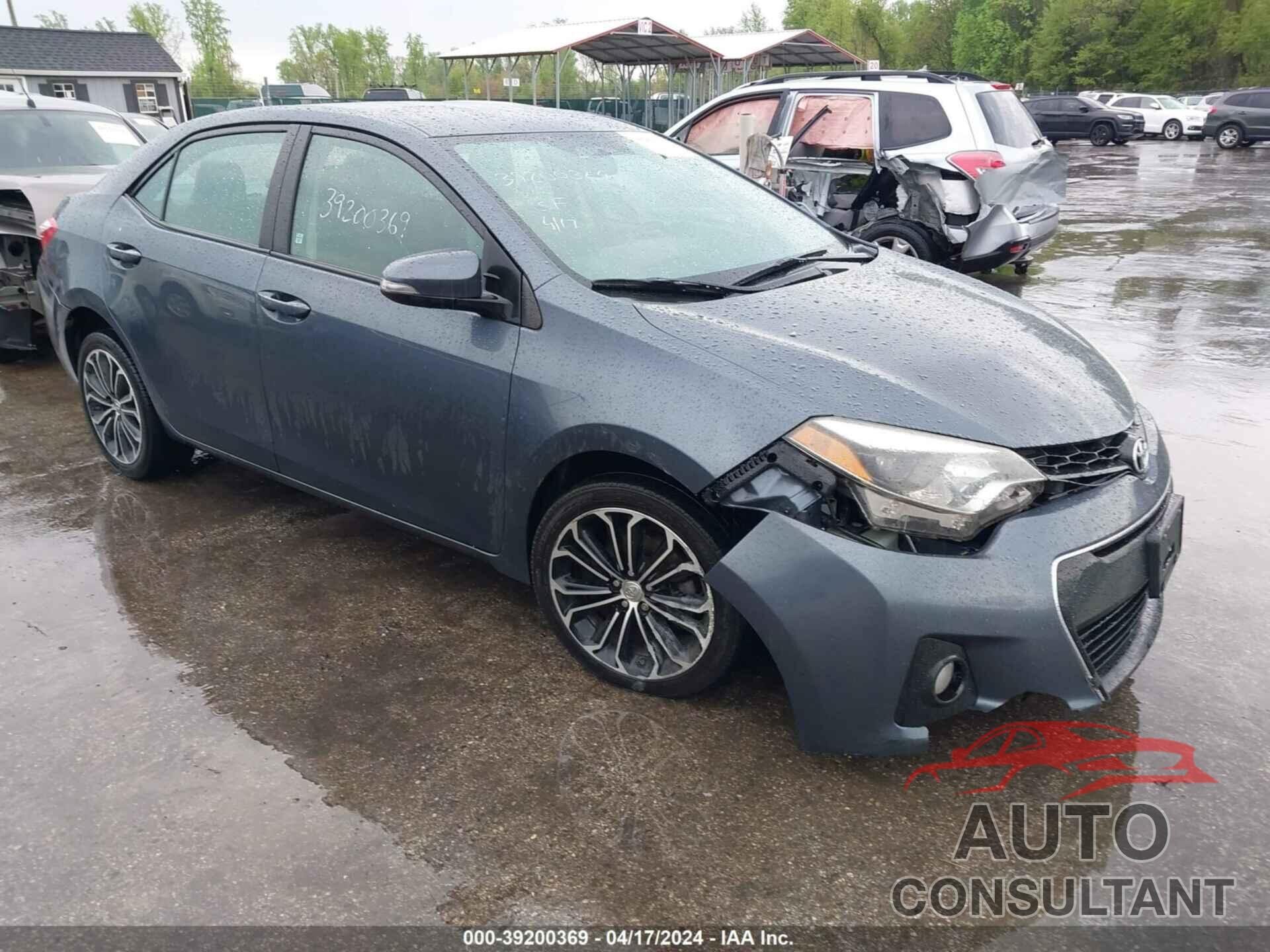 TOYOTA COROLLA 2016 - 2T1BURHE1GC615965
