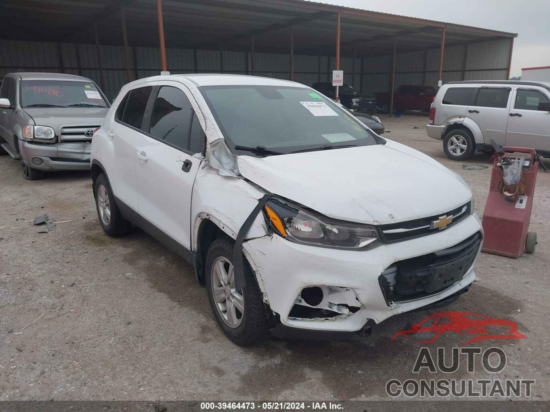 CHEVROLET TRAX 2018 - 3GNCJNSB8JL235490