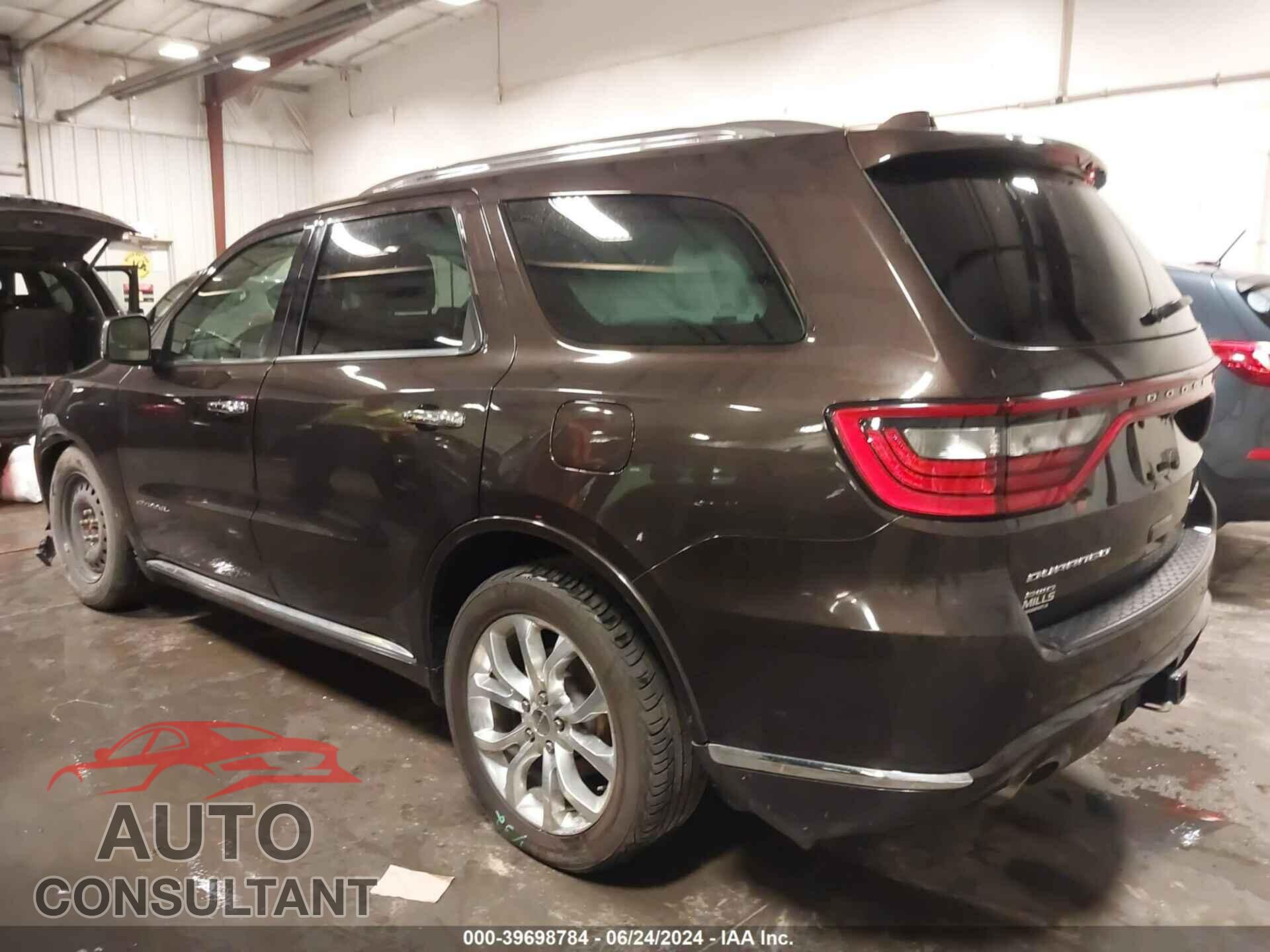 DODGE DURANGO 2017 - 1C4SDJET6HC789268