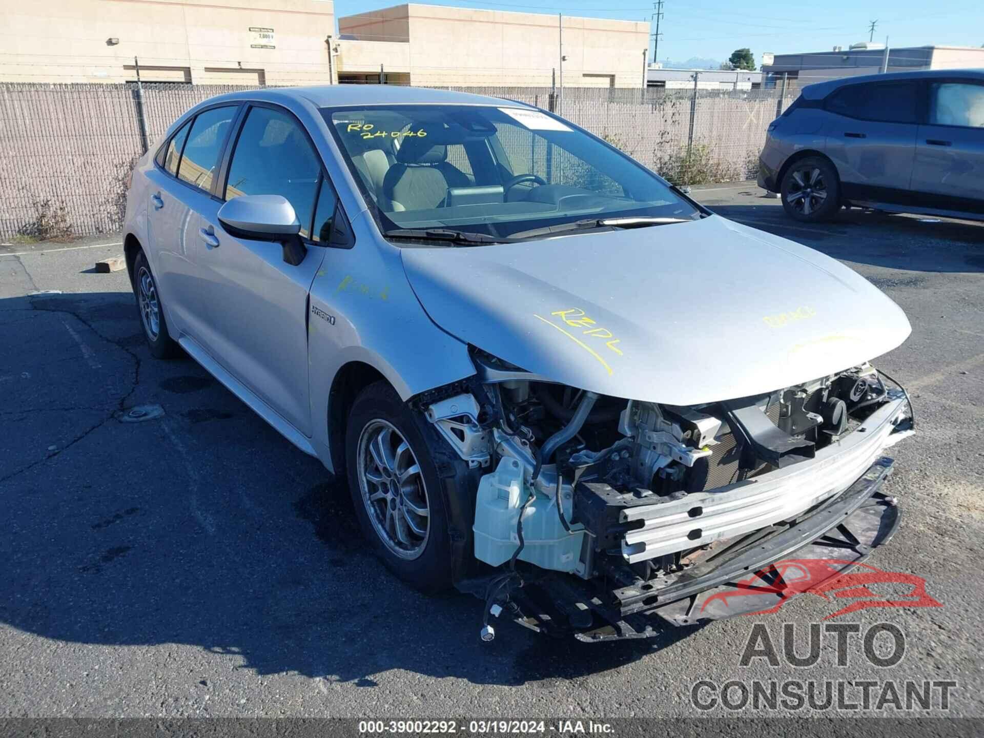 TOYOTA COROLLA 2021 - JTDEAMDEXMJ015041