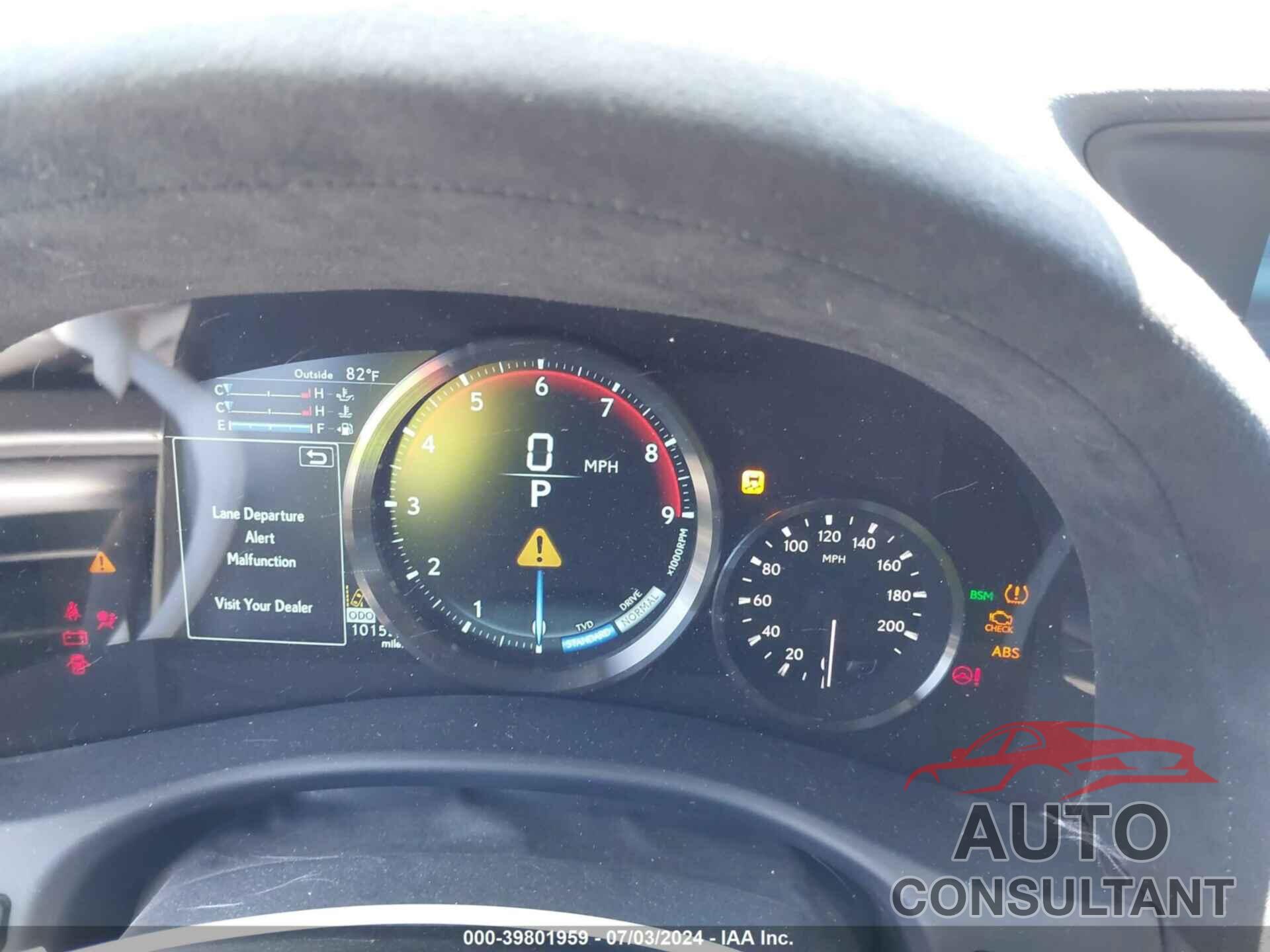 LEXUS GS F 2016 - JTHBP1BL9GA001961