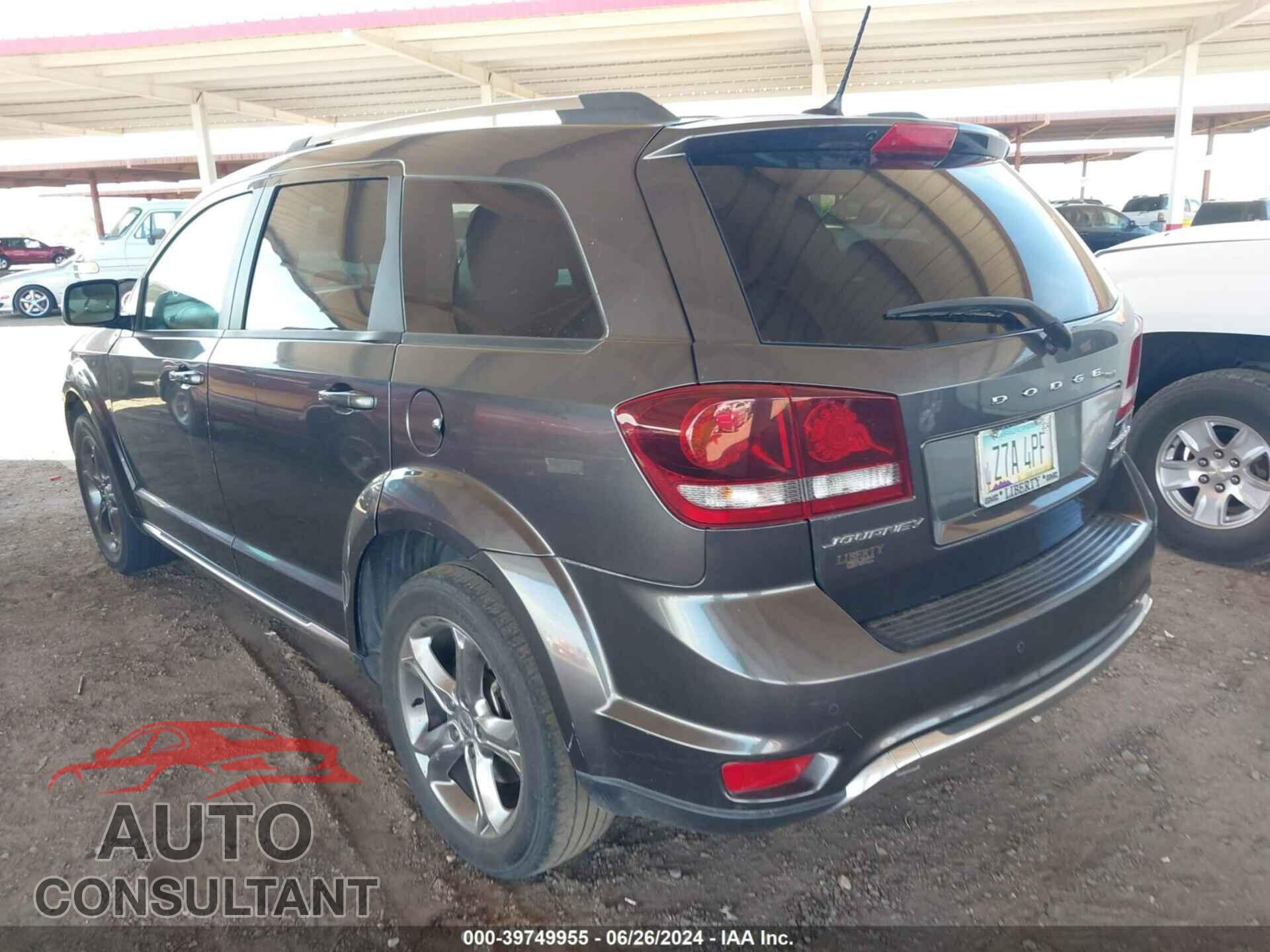 DODGE JOURNEY 2017 - 3C4PDCGB9HT612255