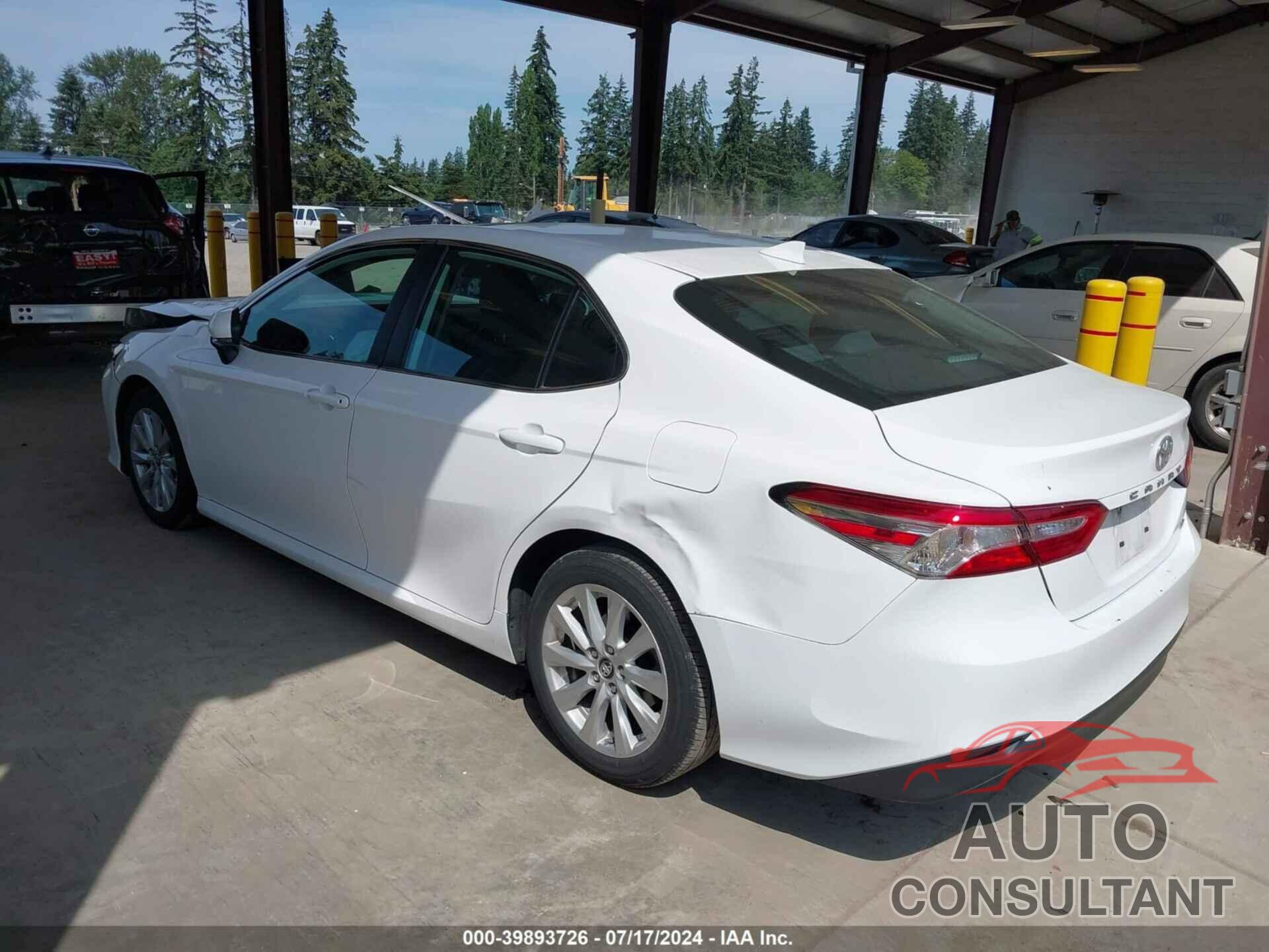 TOYOTA CAMRY 2019 - 4T1B11HK3KU169308