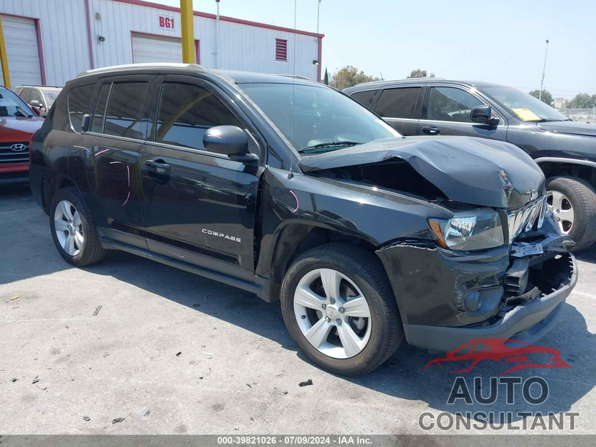 JEEP COMPASS 2017 - 1C4NJCBA6HD123901