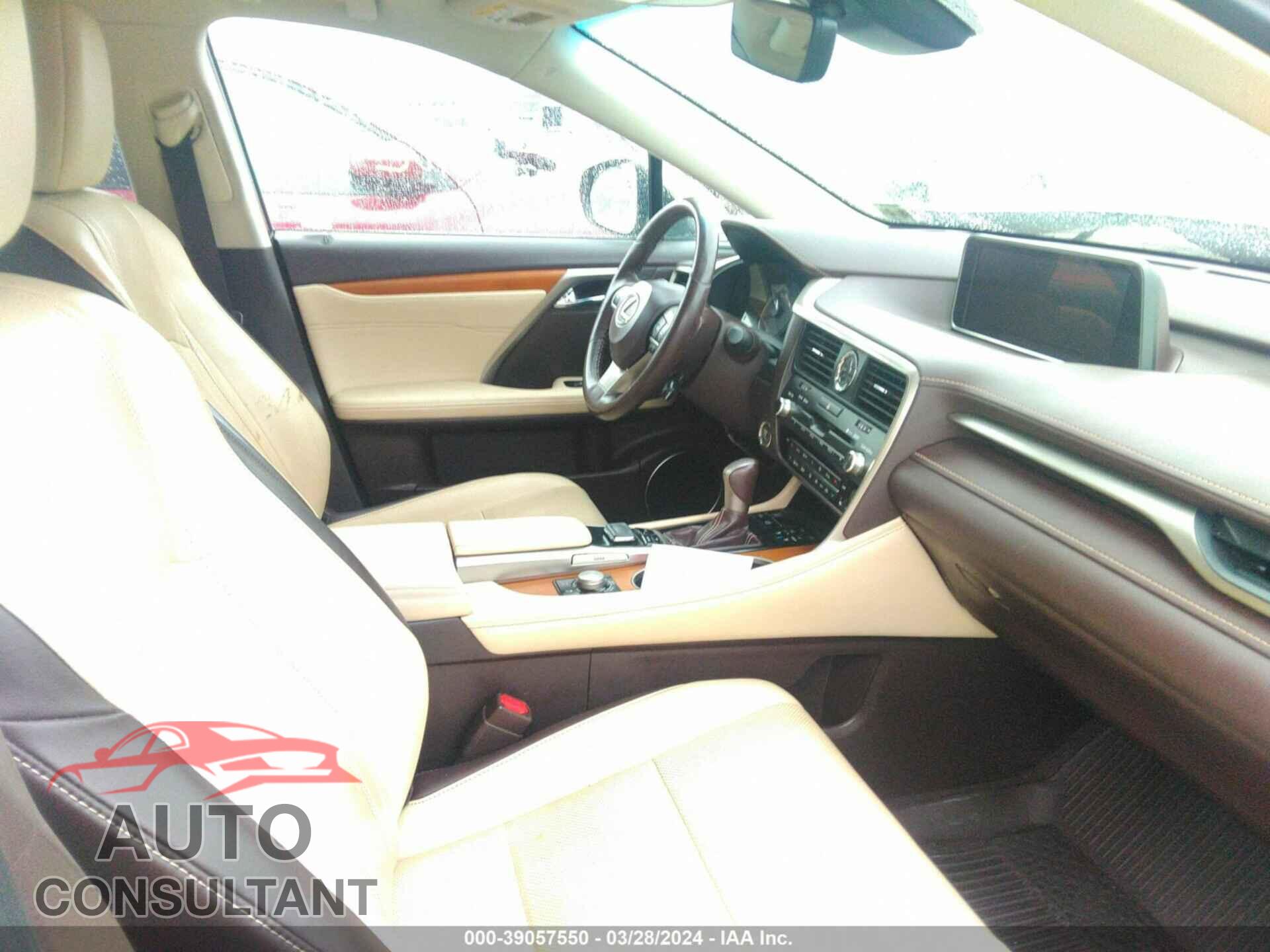 LEXUS RX 2019 - 2T2BZMCA3KC208016