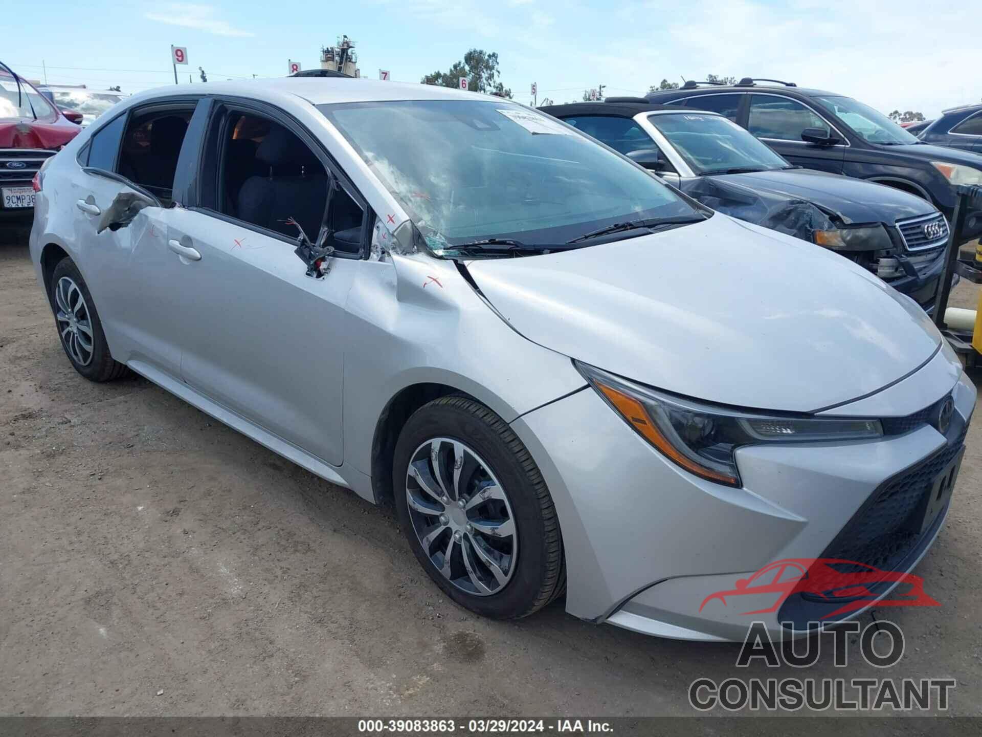 TOYOTA COROLLA 2020 - 5YFEPRAE6LP092001