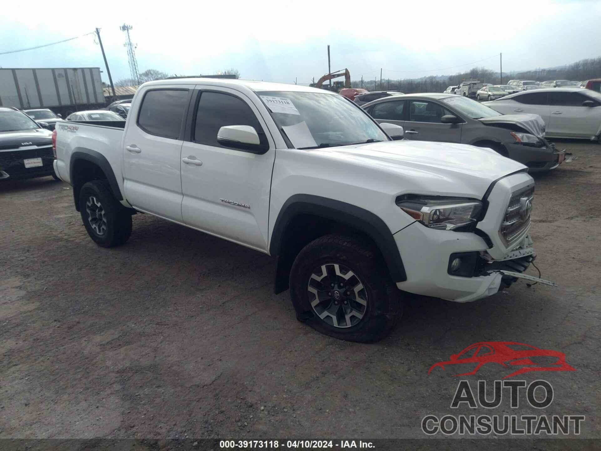 TOYOTA TACOMA 2017 - 5TFCZ5AN3HX093562