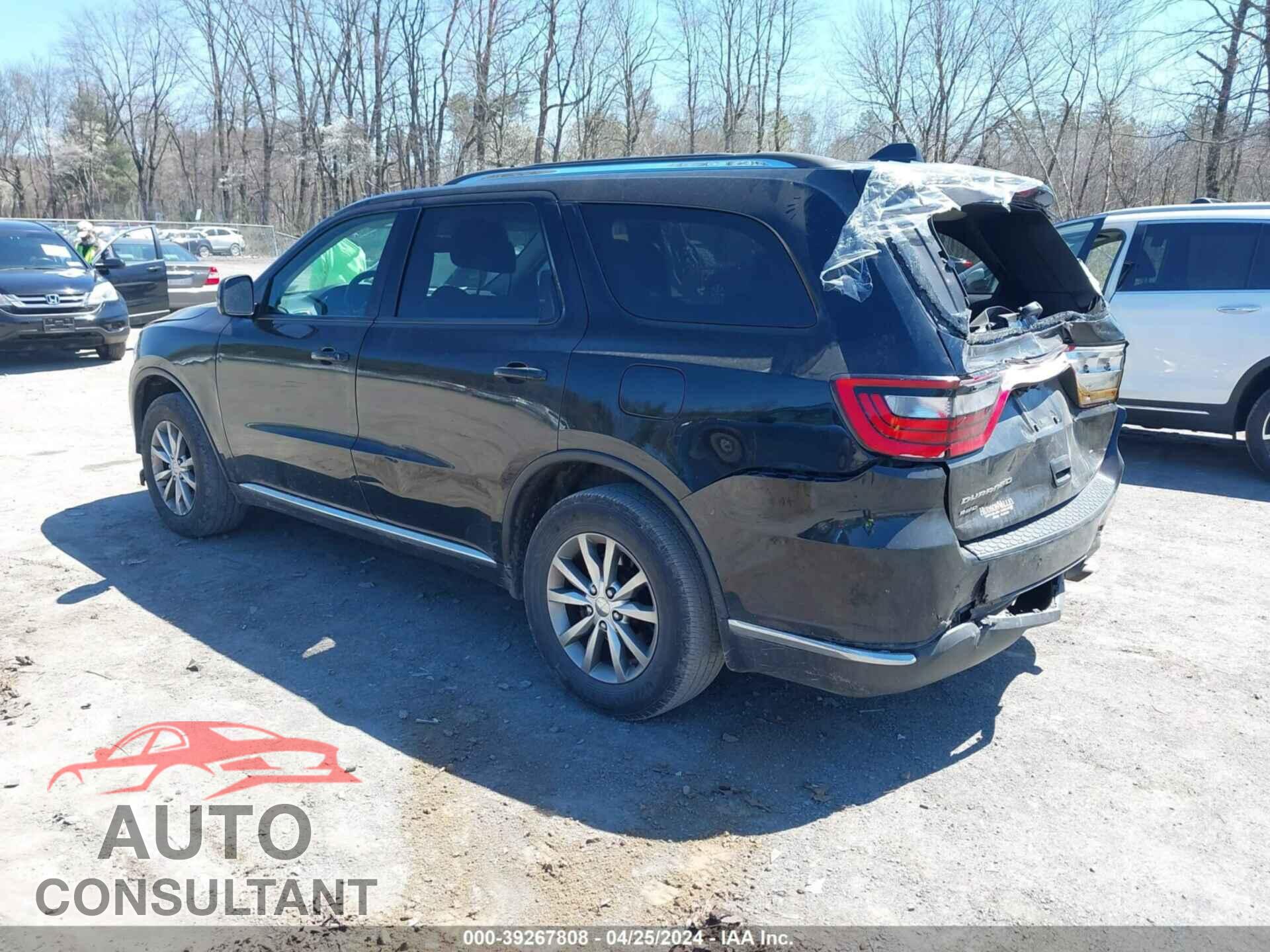 DODGE DURANGO 2017 - 1C4RDJAG7HC733167