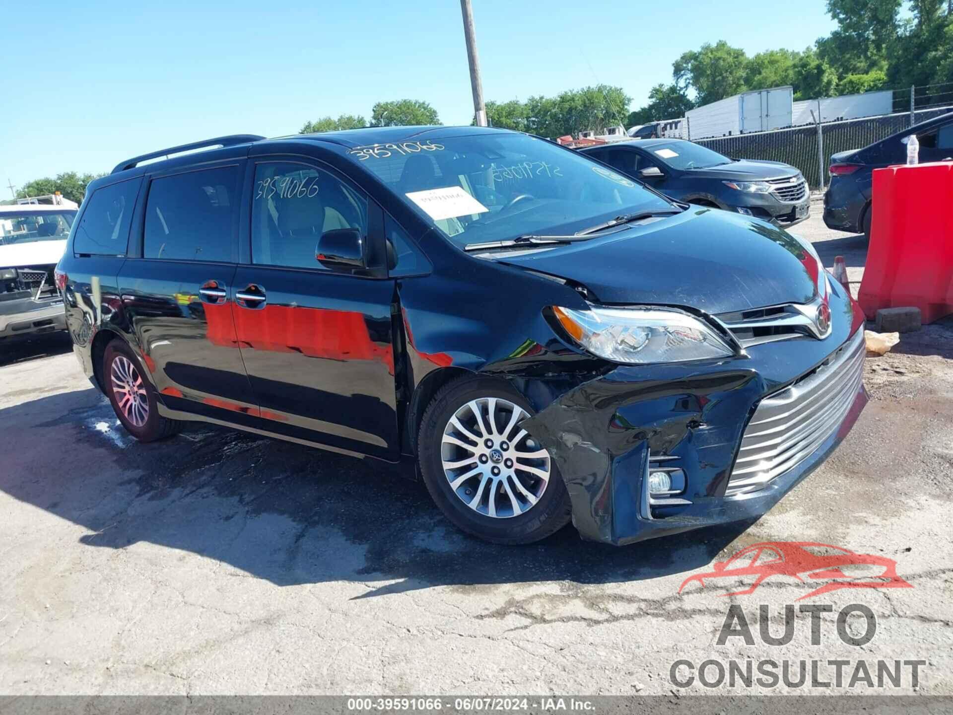 TOYOTA SIENNA 2018 - 5TDYZ3DC6JS907686