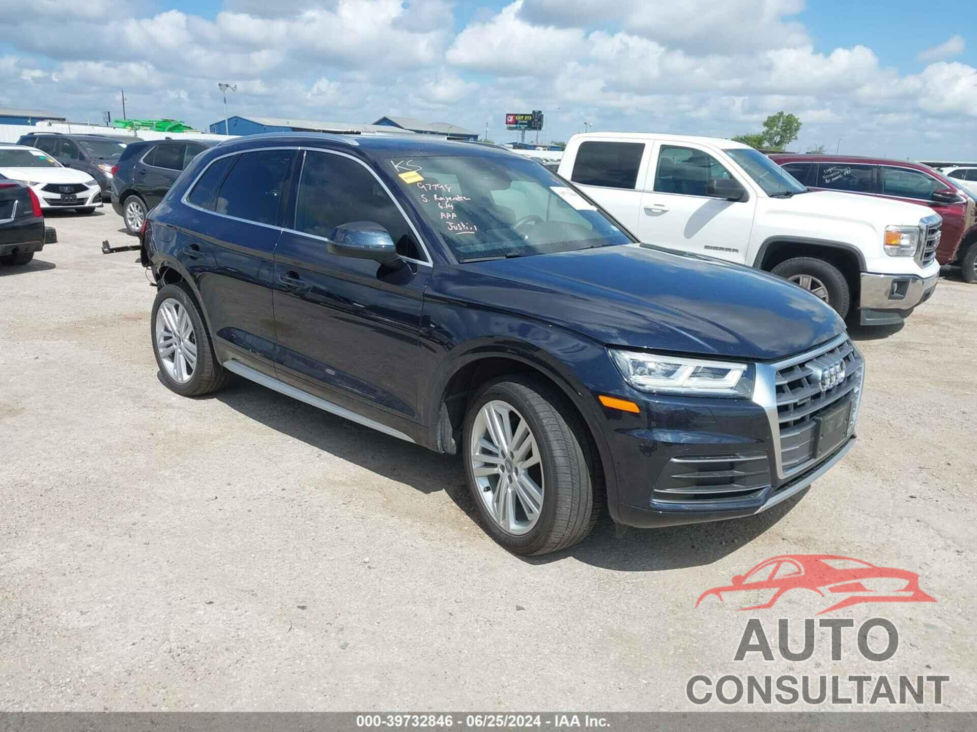 AUDI Q5 2019 - WA1BNAFY3K2144320