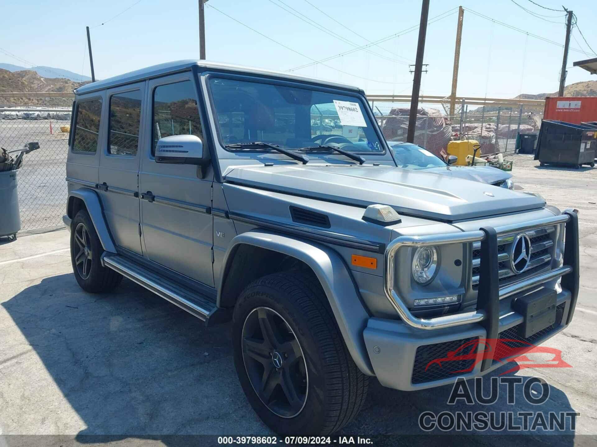 MERCEDES-BENZ G 550 2017 - WDCYC3KF2HX282555
