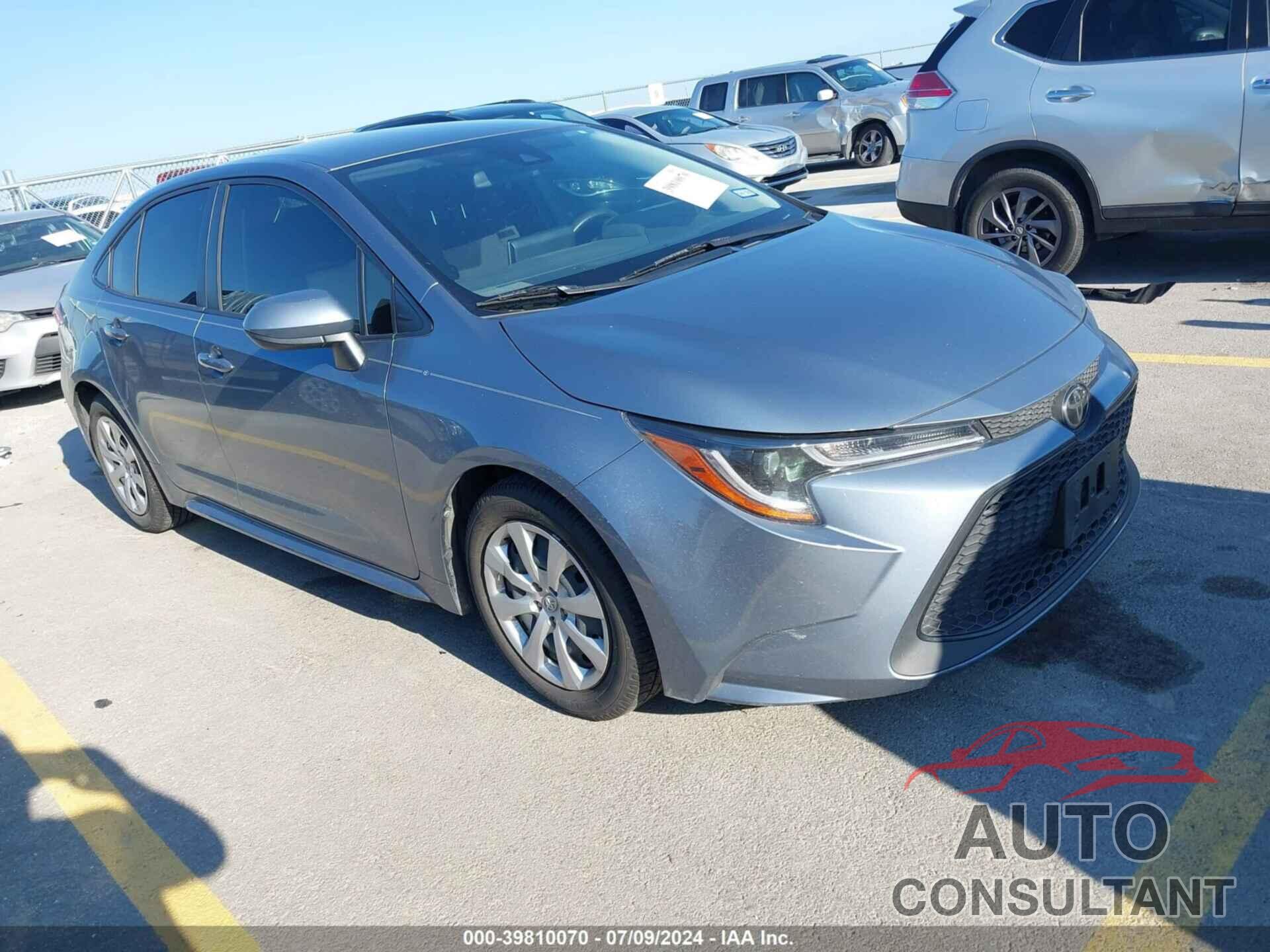 TOYOTA COROLLA 2021 - JTDEPMAE7MJ163828