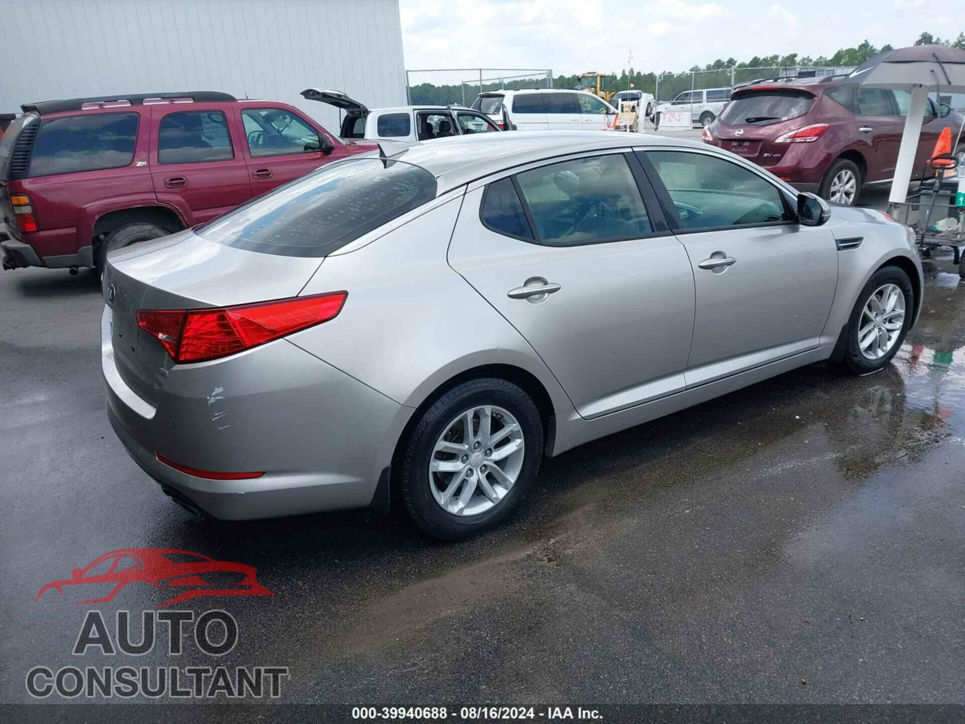 KIA OPTIMA 2013 - KNAGM4A78D5362704