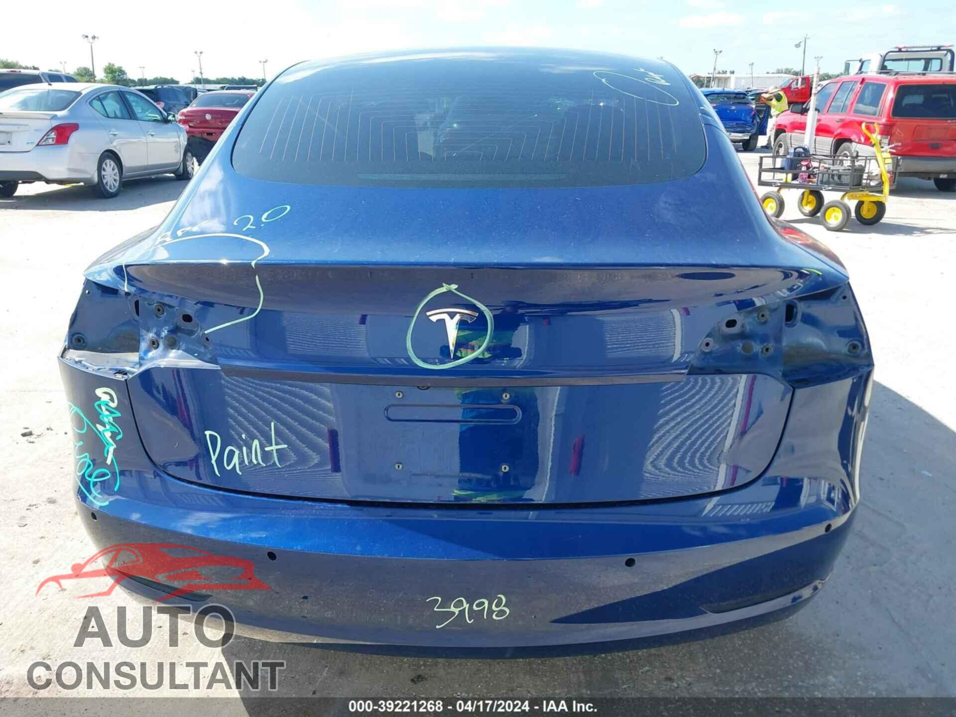 TESLA MODEL 3 2018 - 5YJ3E1EA0JF164454