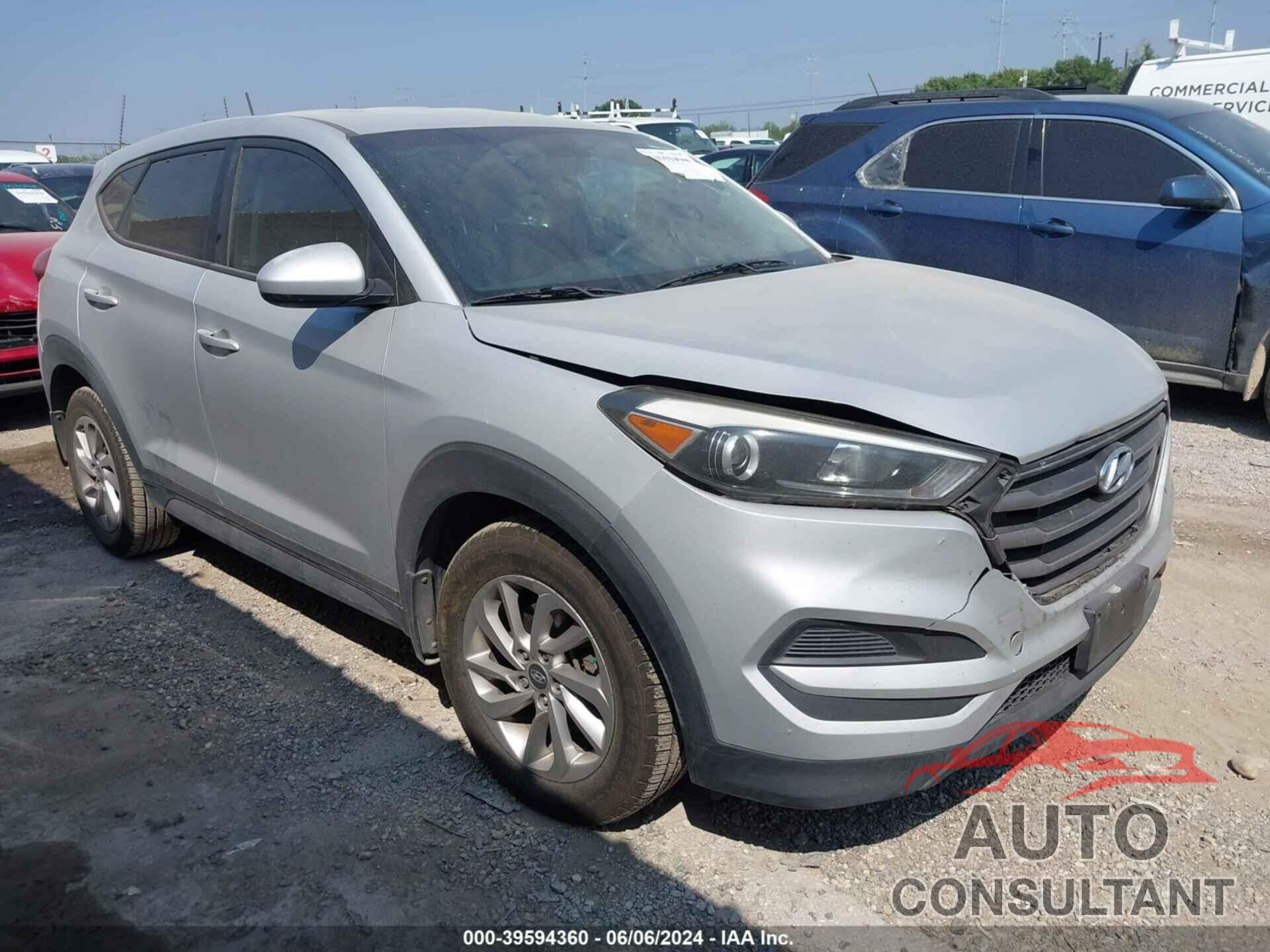 HYUNDAI TUCSON 2016 - KM8J23A46GU042737