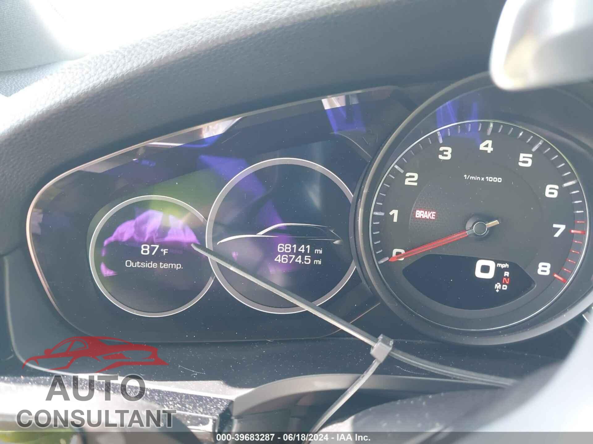 PORSCHE CAYENNE 2020 - WP1AB2AY2LDA27954