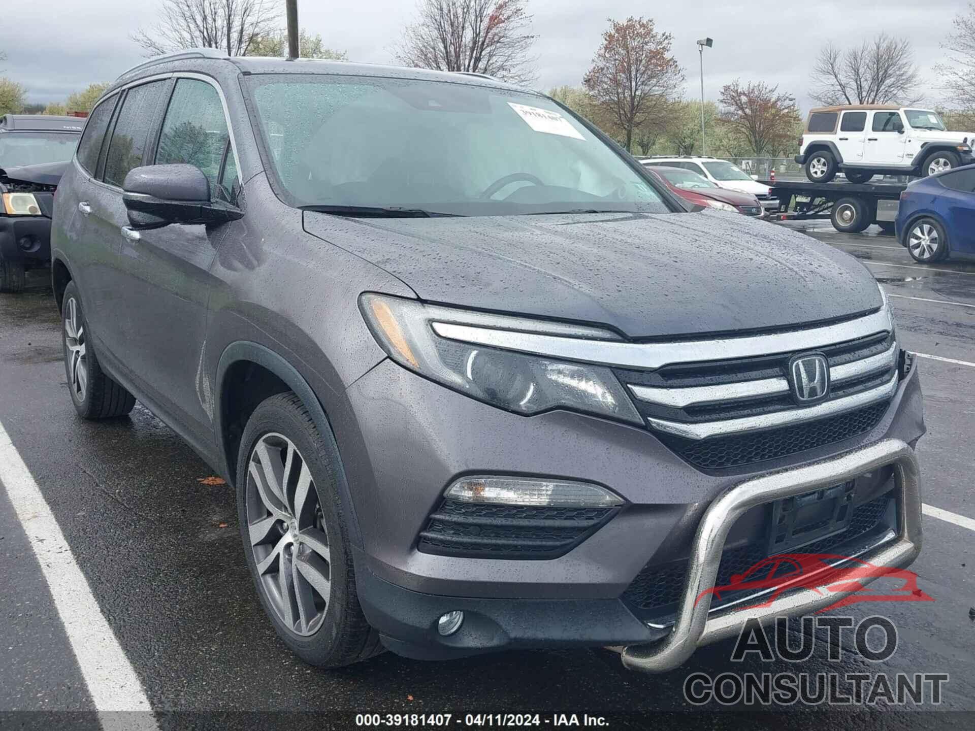 HONDA PILOT 2016 - 5FNYF6H90GB068480