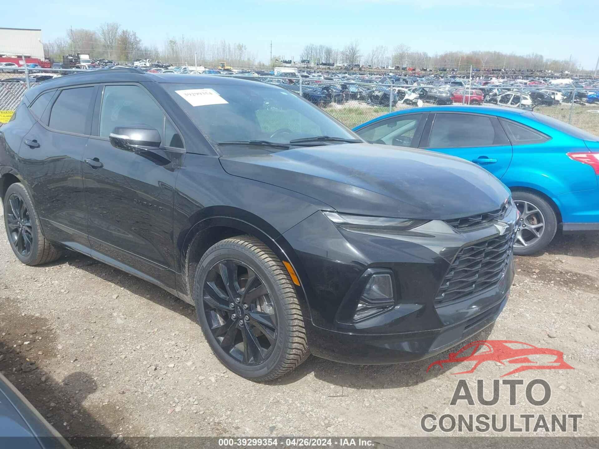 CHEVROLET BLAZER 2019 - 3GNKBJRS9KS604372